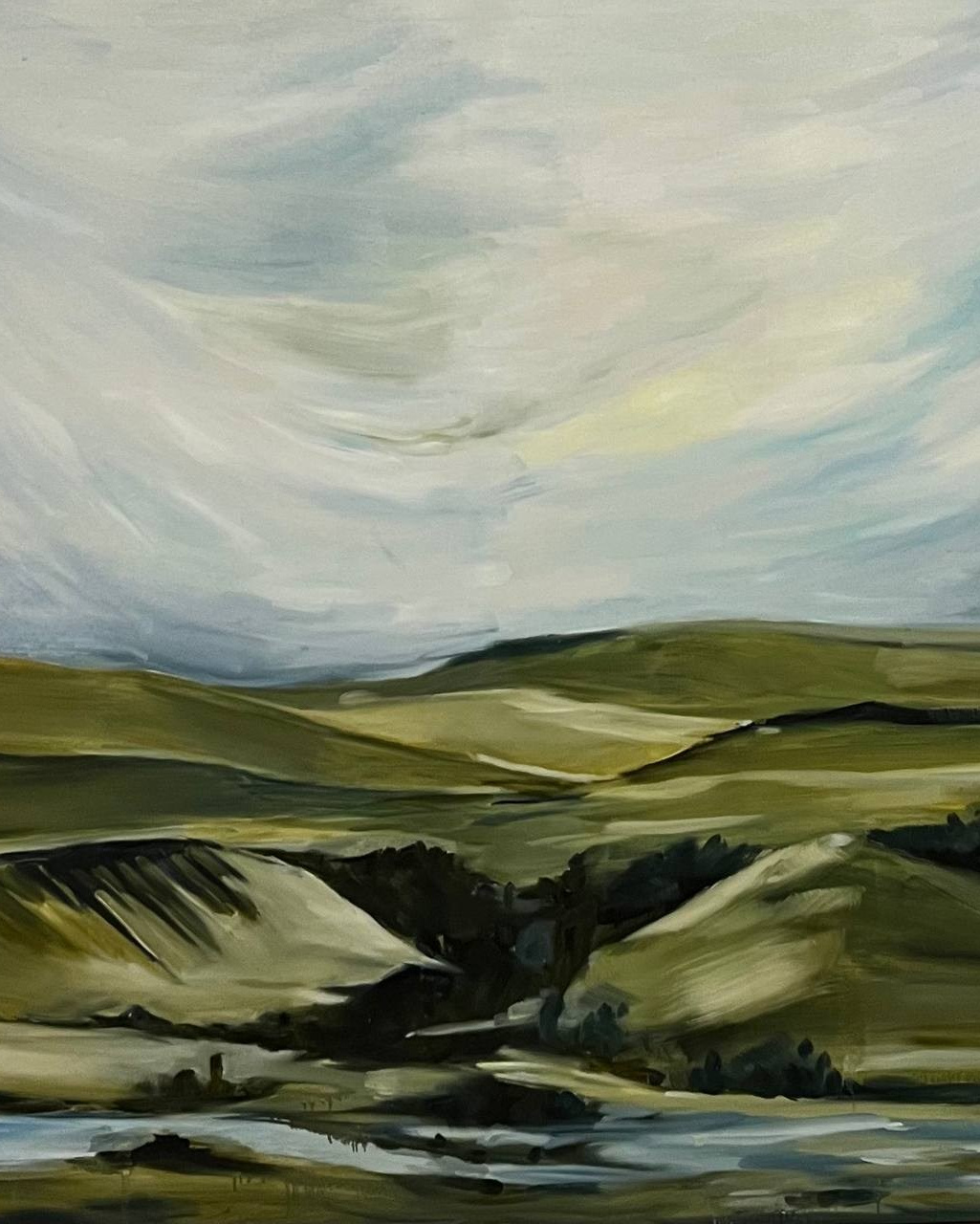 Арина Кузнецова художник фотограф интуитивная живопись серия картин тоскана