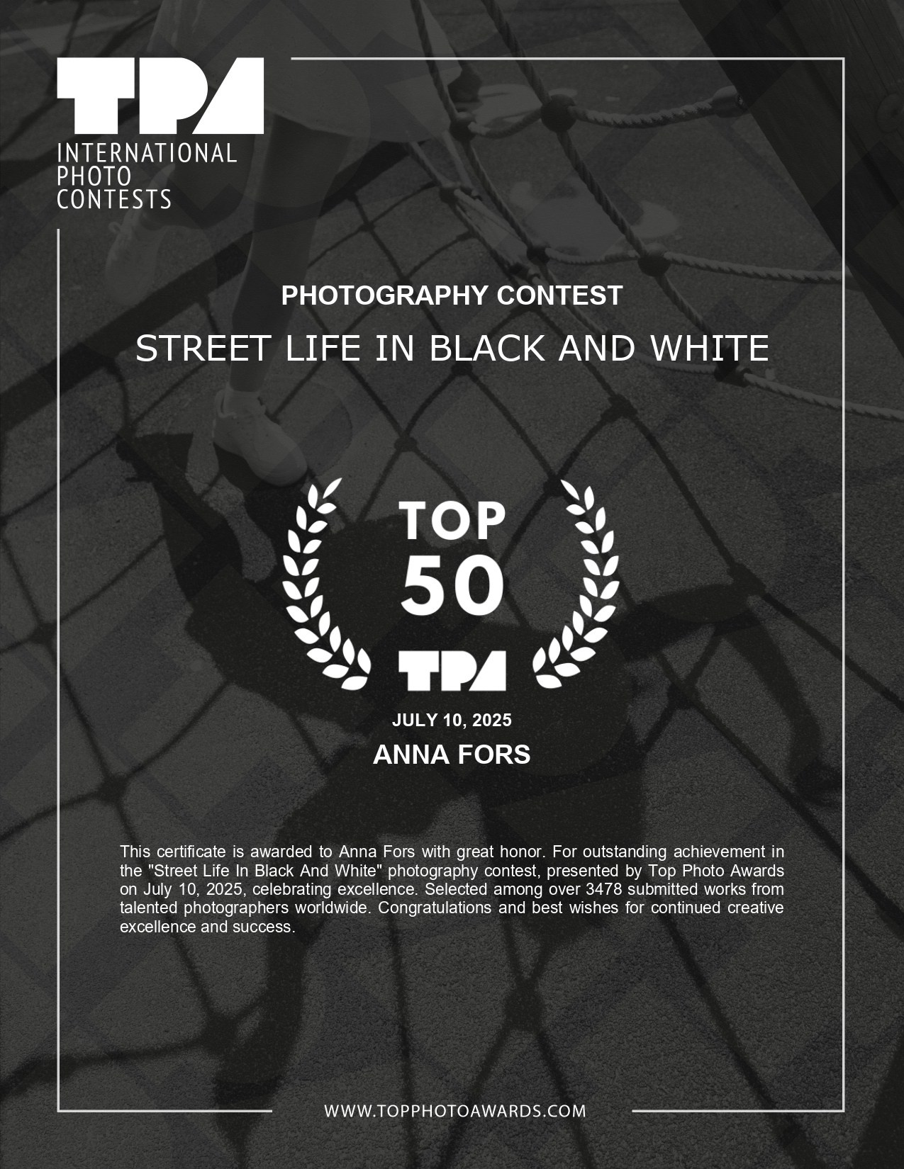 Конкурсы. Арт-ню фотограф, Фотохудожник в Москве Анна Форс