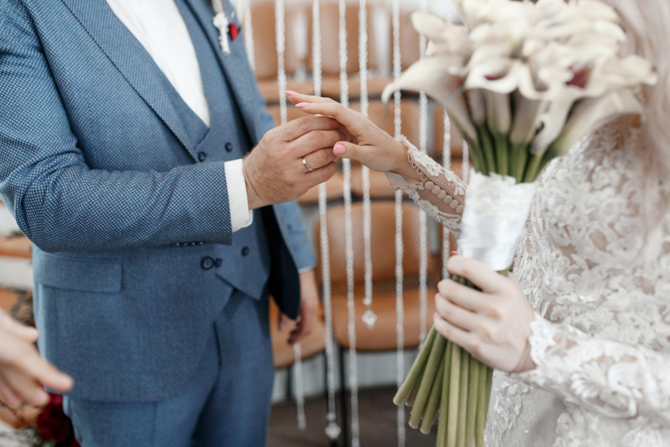 Фотосессия венчания прекрасной пары  в Минске