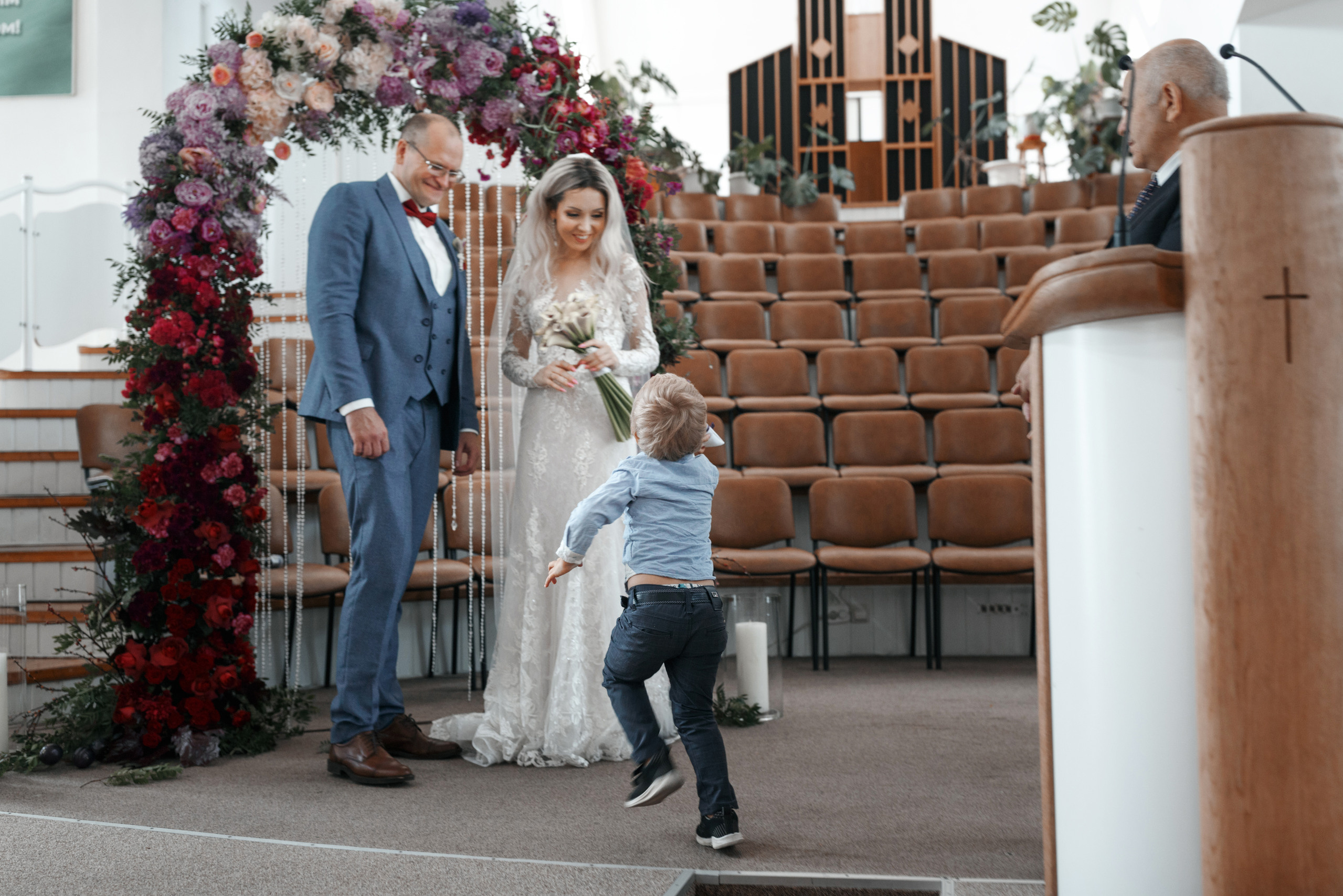 Фотосессия венчания прекрасной пары  в Минске