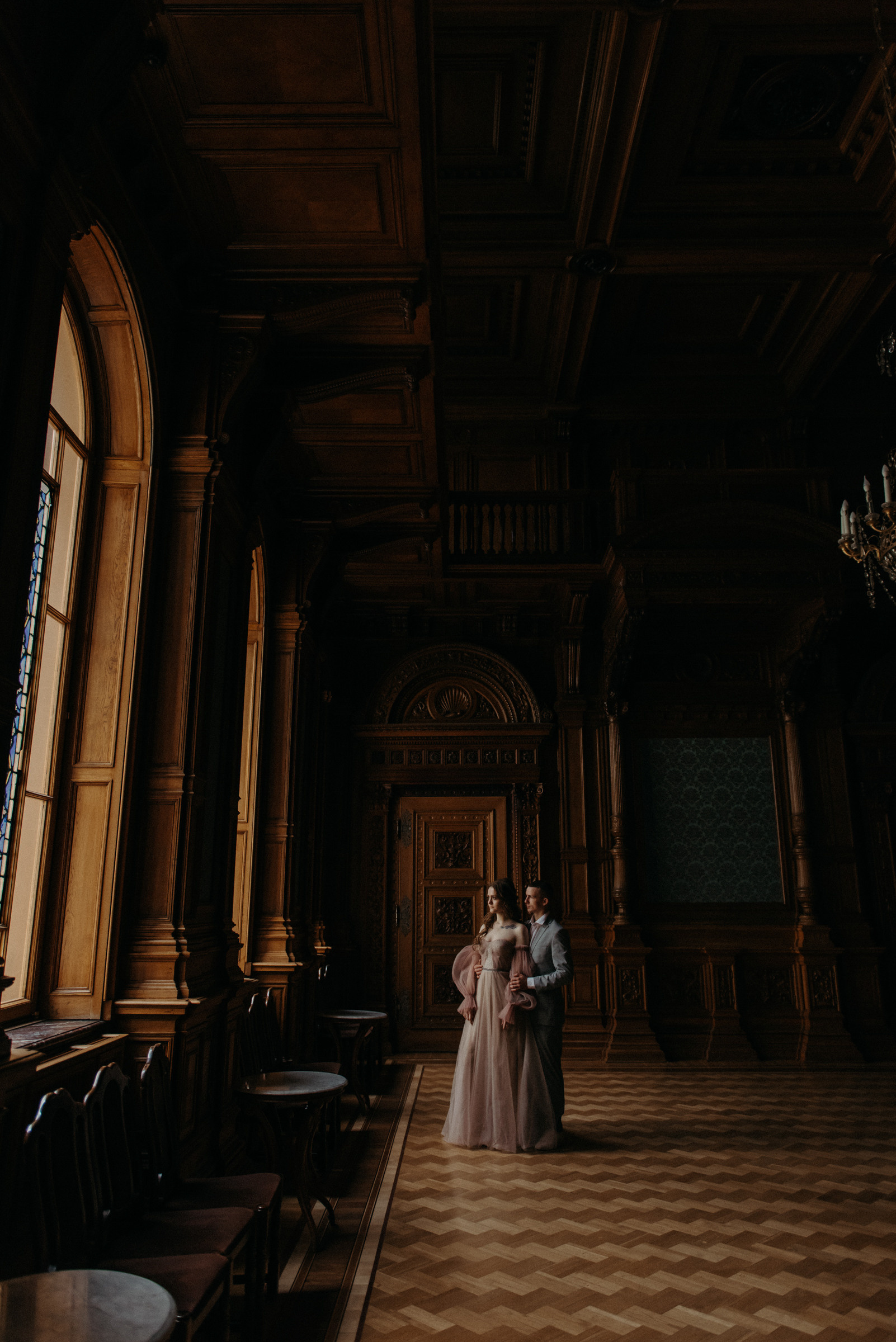 свадебная фотосессия в Доме Архитектора, свадебная фотосессия в особняке Половцева