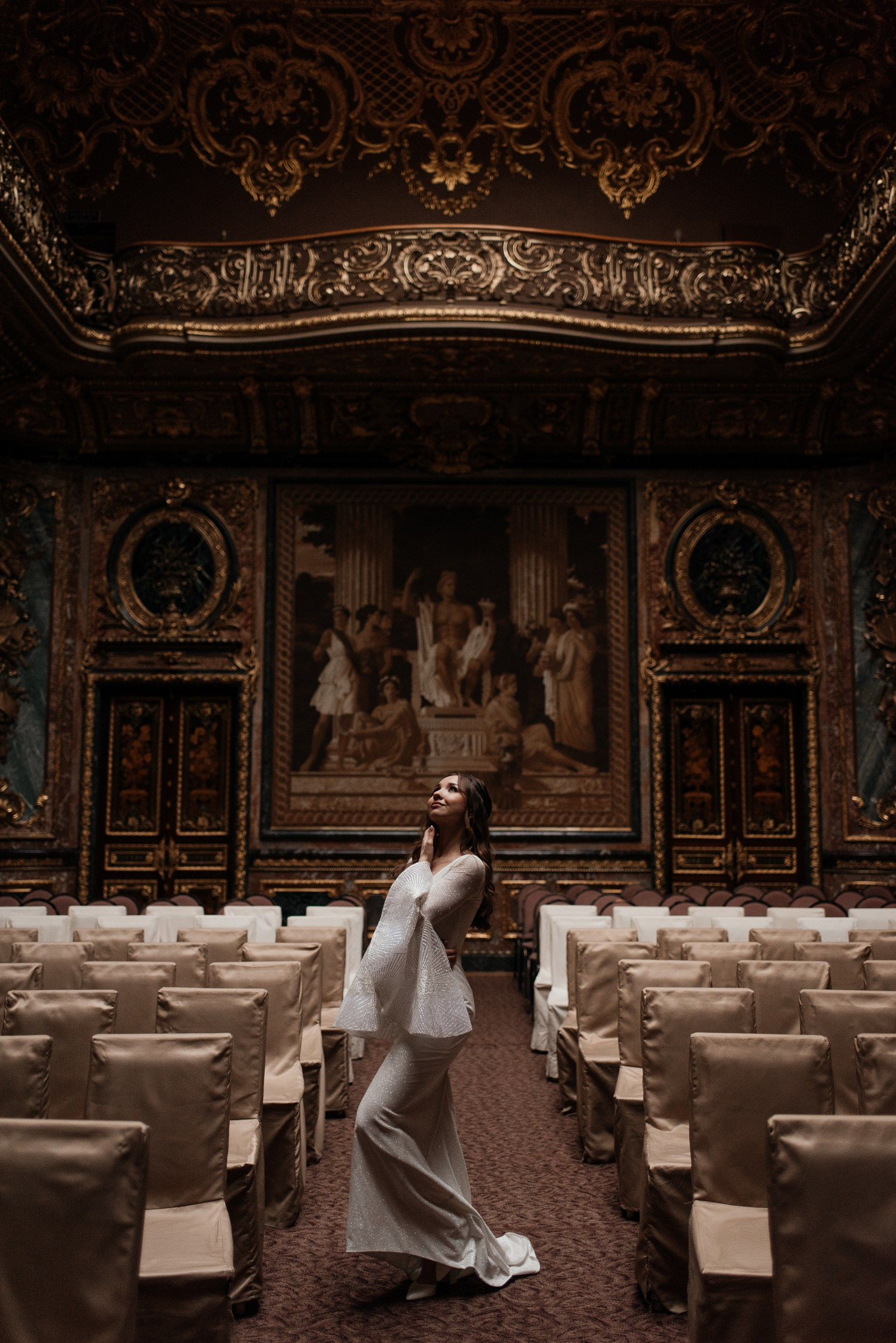 свадебная фотосессия в Доме Архитектора, свадебная фотосессия в особняке Половцева