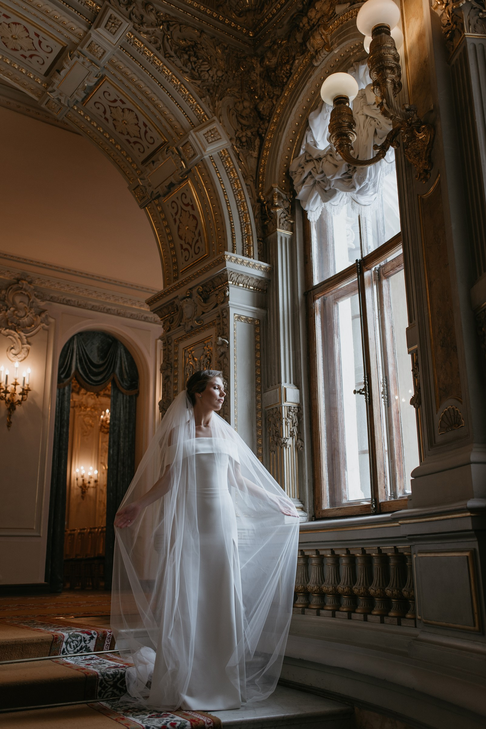 свадебная фотосессия в Доме Учёных, дворцы в Санкт-Петербурге для свадебной фотосессии