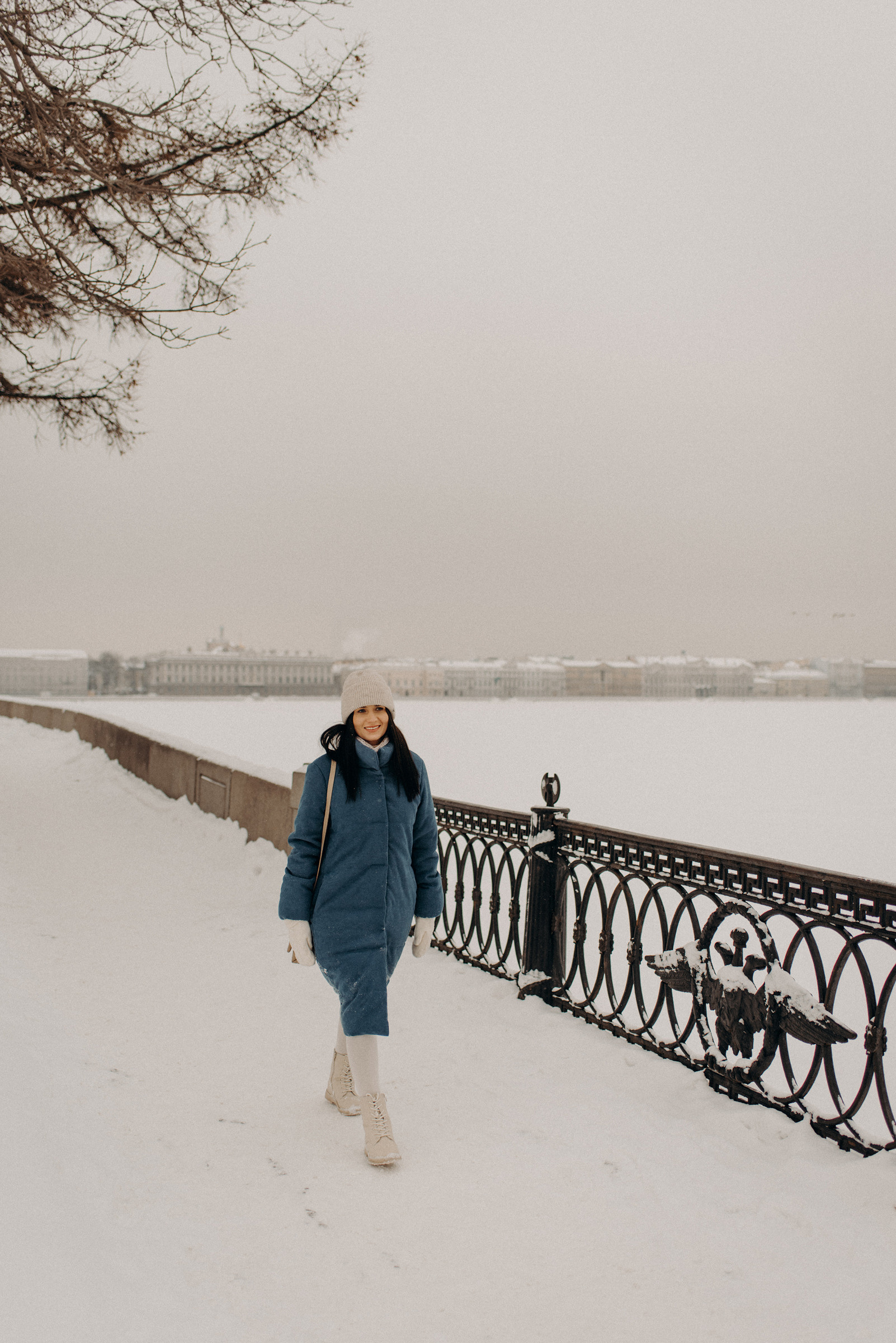 зимняя фотосессия на улице