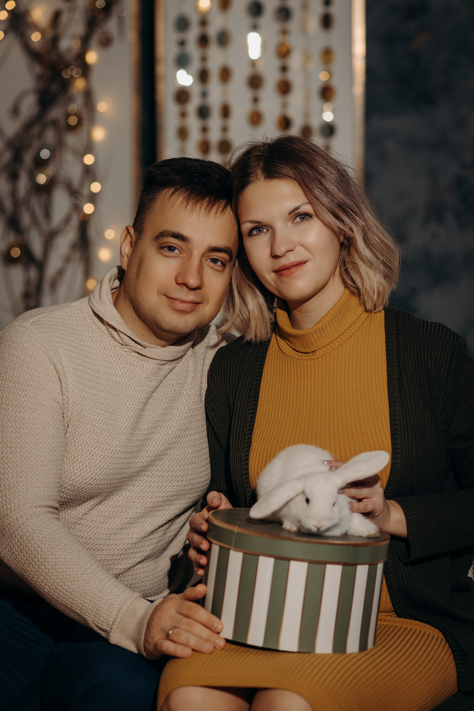 новогодняя фотосессия в студии в спб