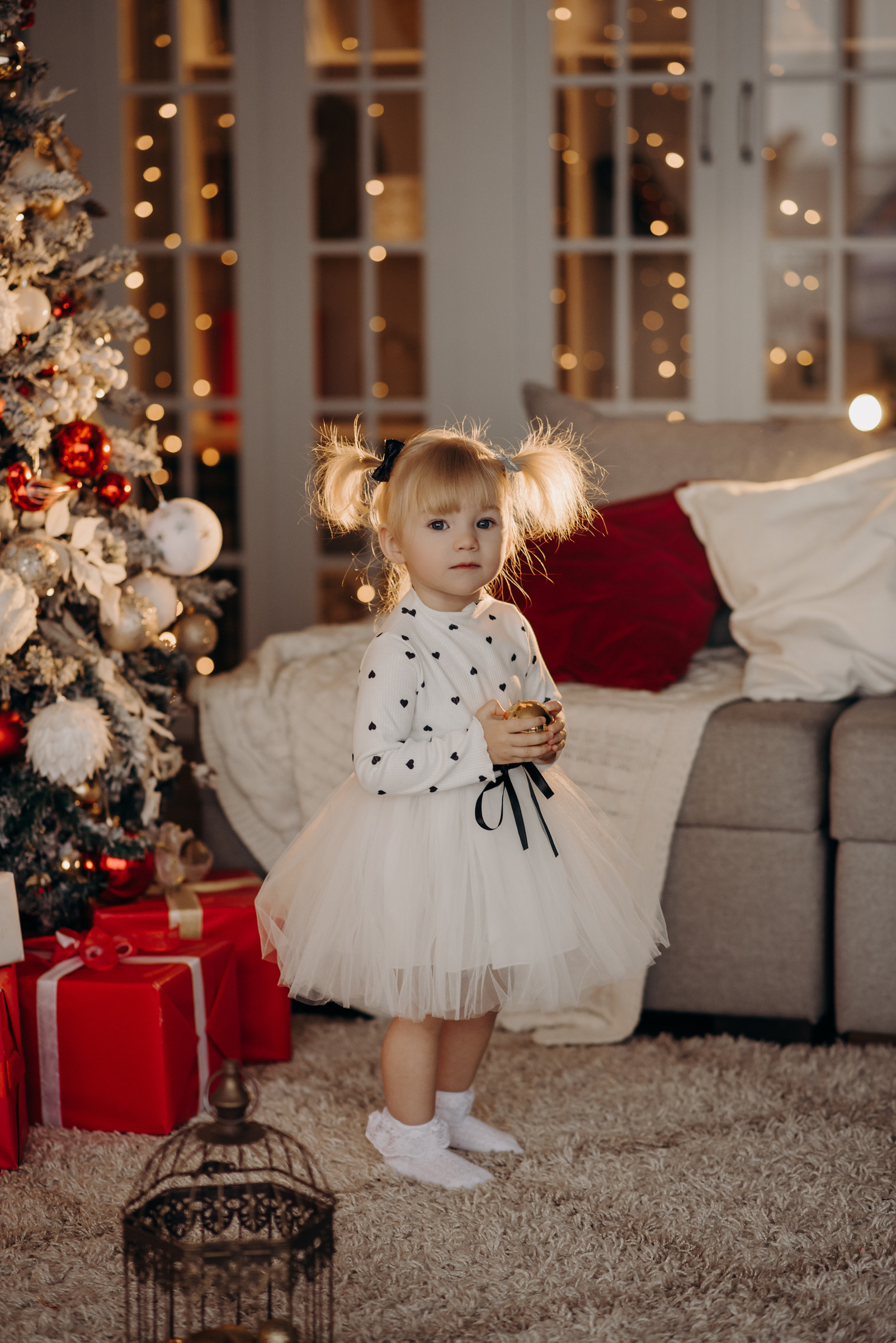 новогодняя фотосессия в студии в спб