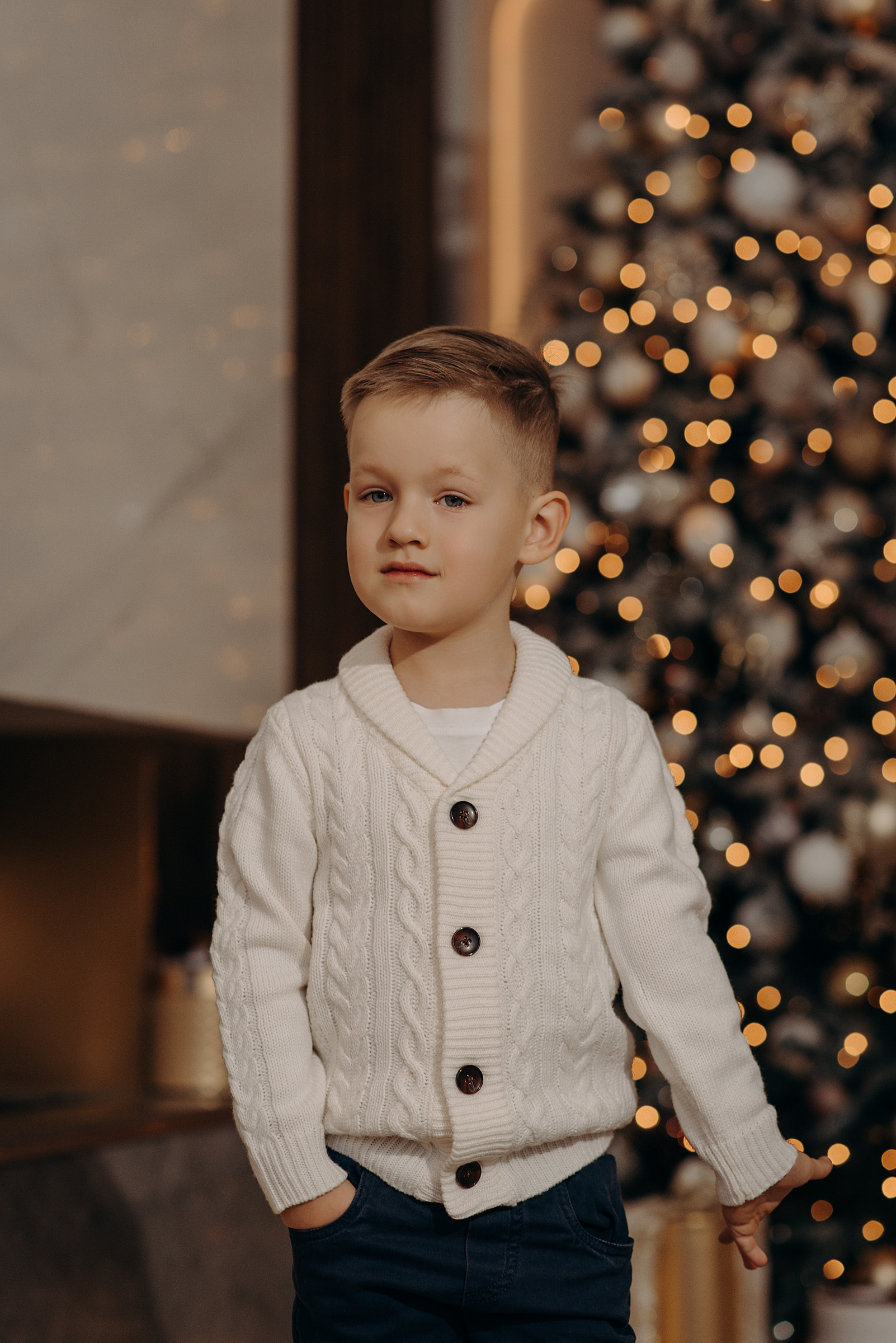 новогодняя фотосессия в студии в спб