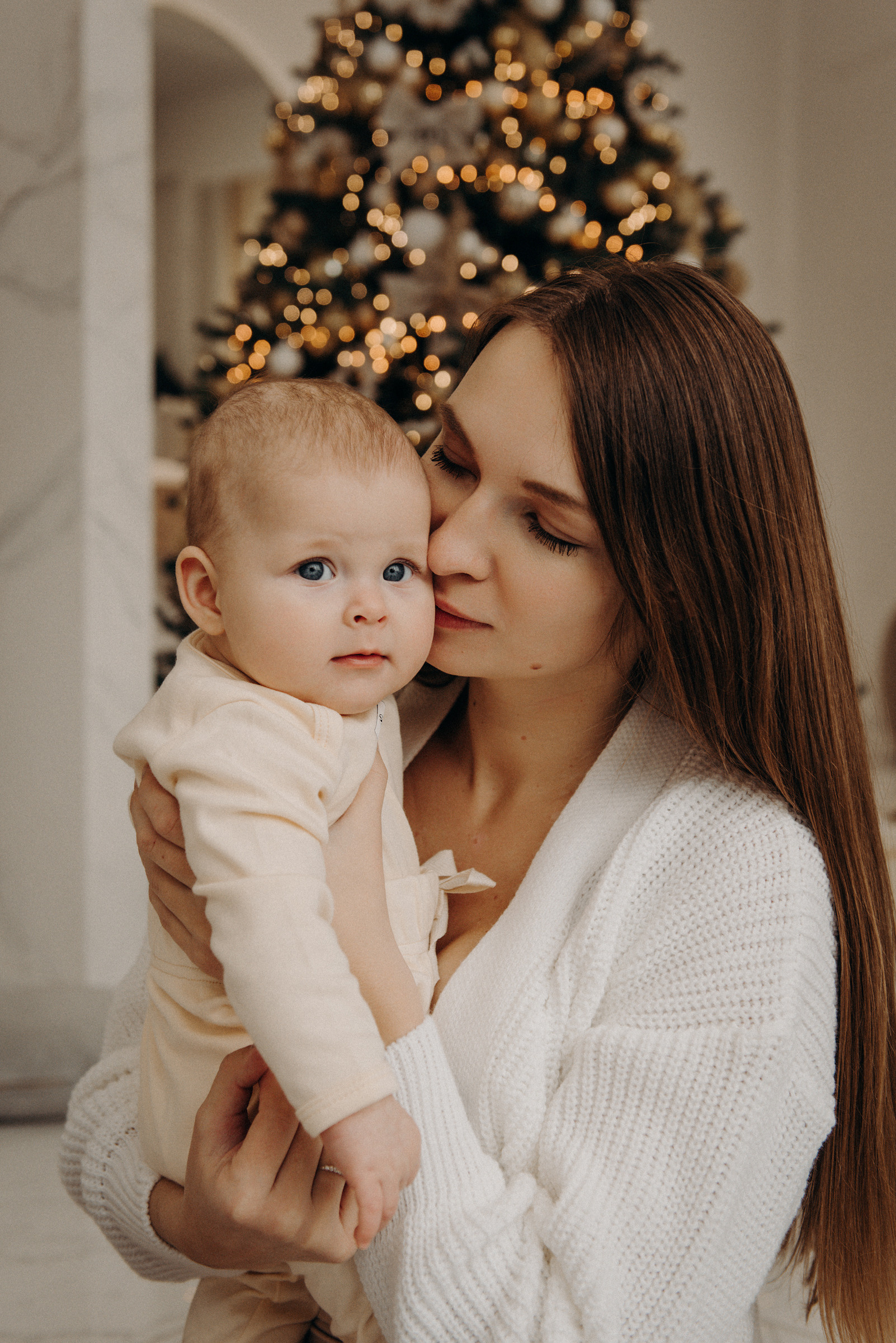 новогодняя фотосессия в студии в спб