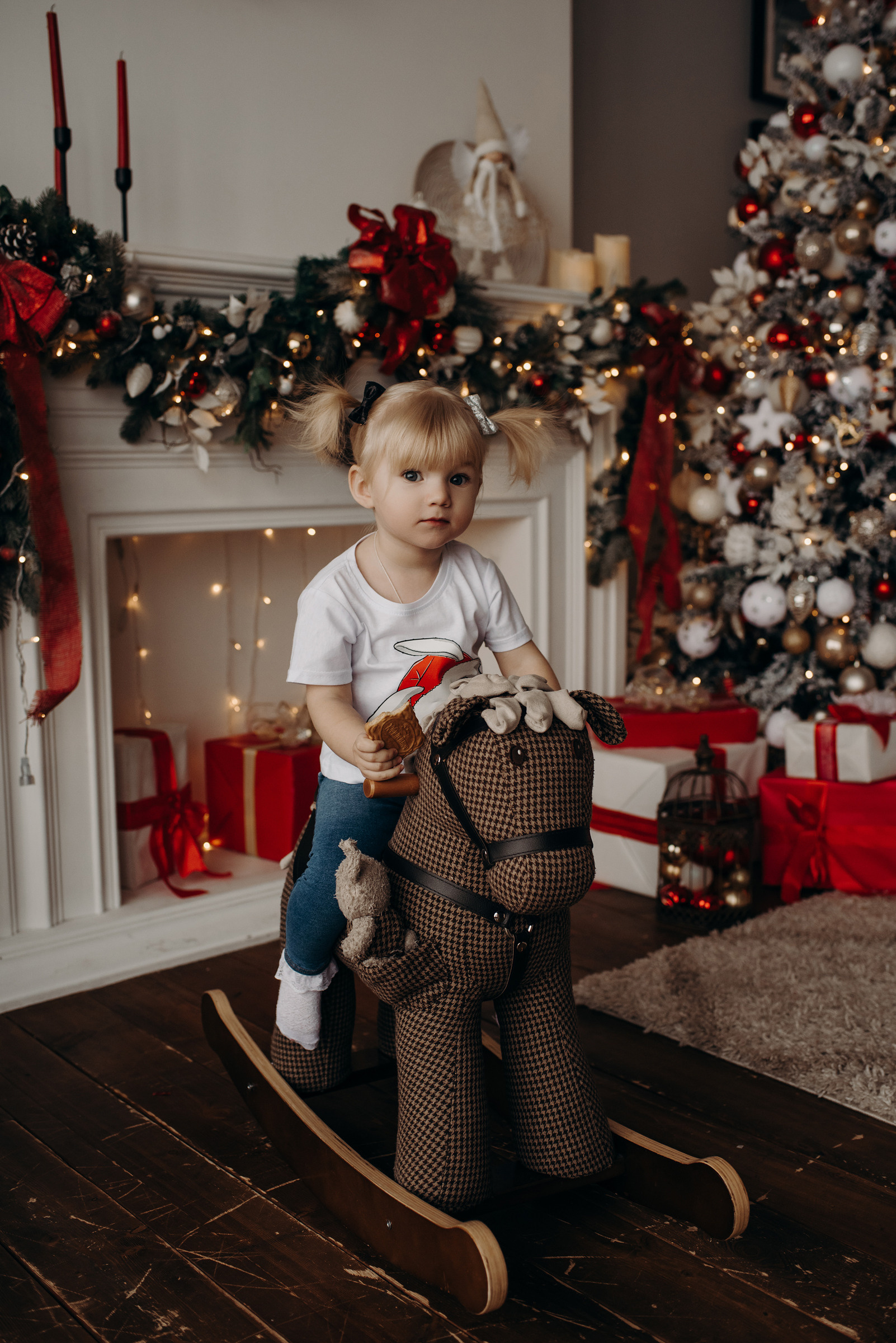 новогодняя фотосессия в студии в спб