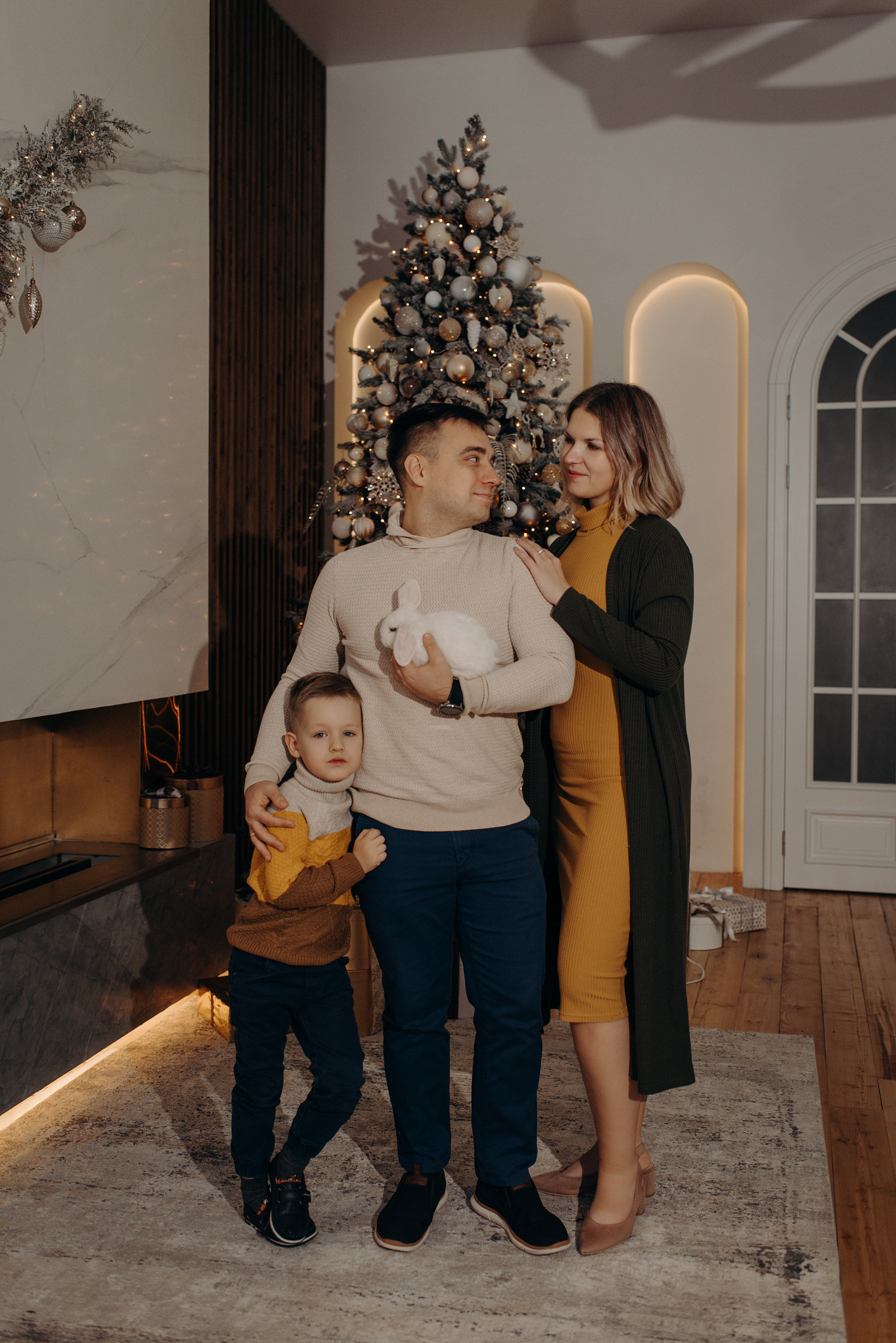 новогодняя фотосессия в студии в спб