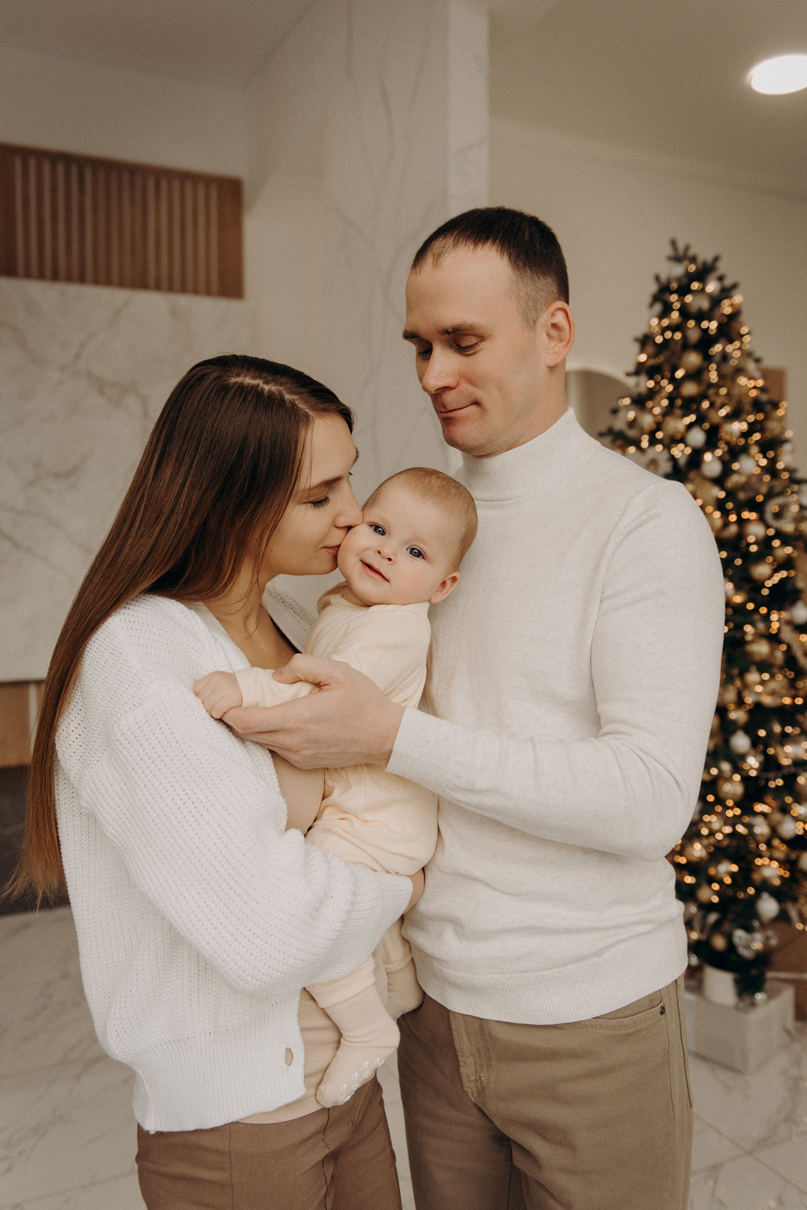 новогодняя фотосессия в студии в спб