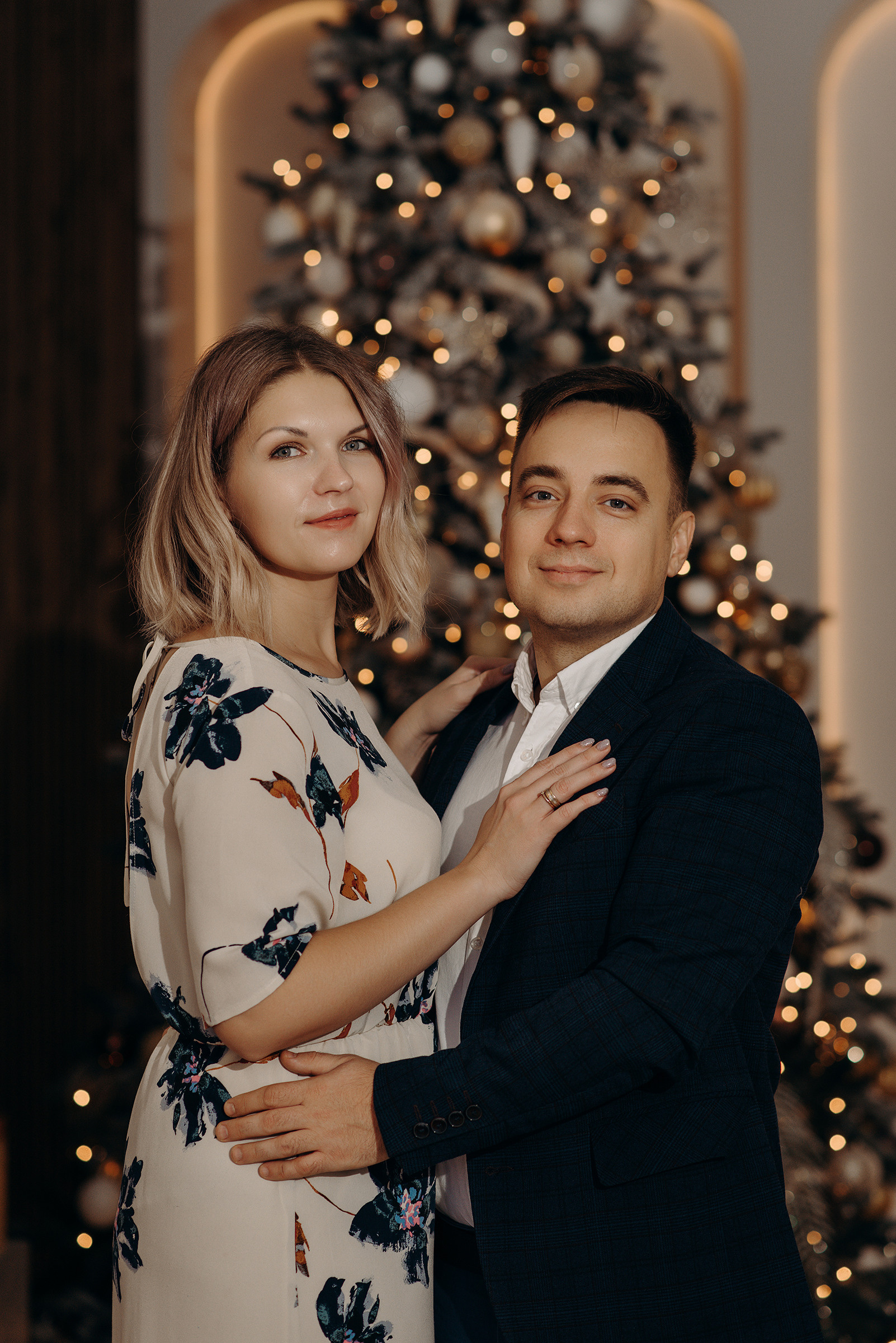 новогодняя фотосессия в студии в спб