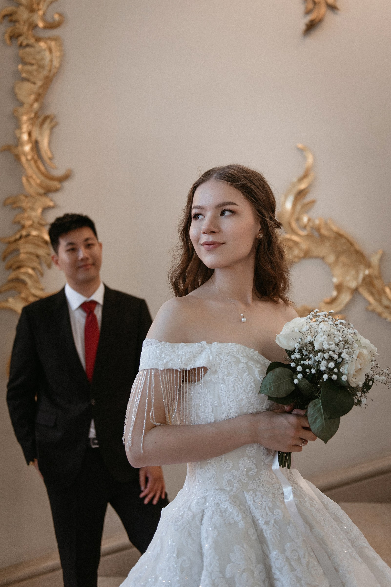 Свадебная фотосессия в Эрмитаже. Свадебный фотограф в Санкт-Петербурге Венера Ахметова