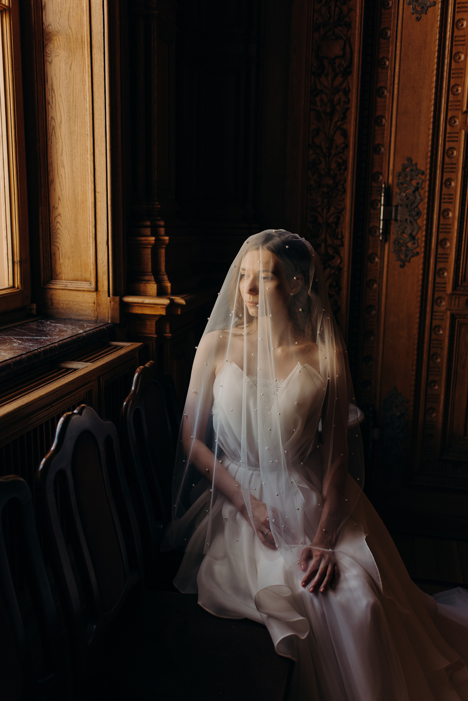 Свадебная фотосессия в Доме Архитектора (Особняк А.А.Половцова)