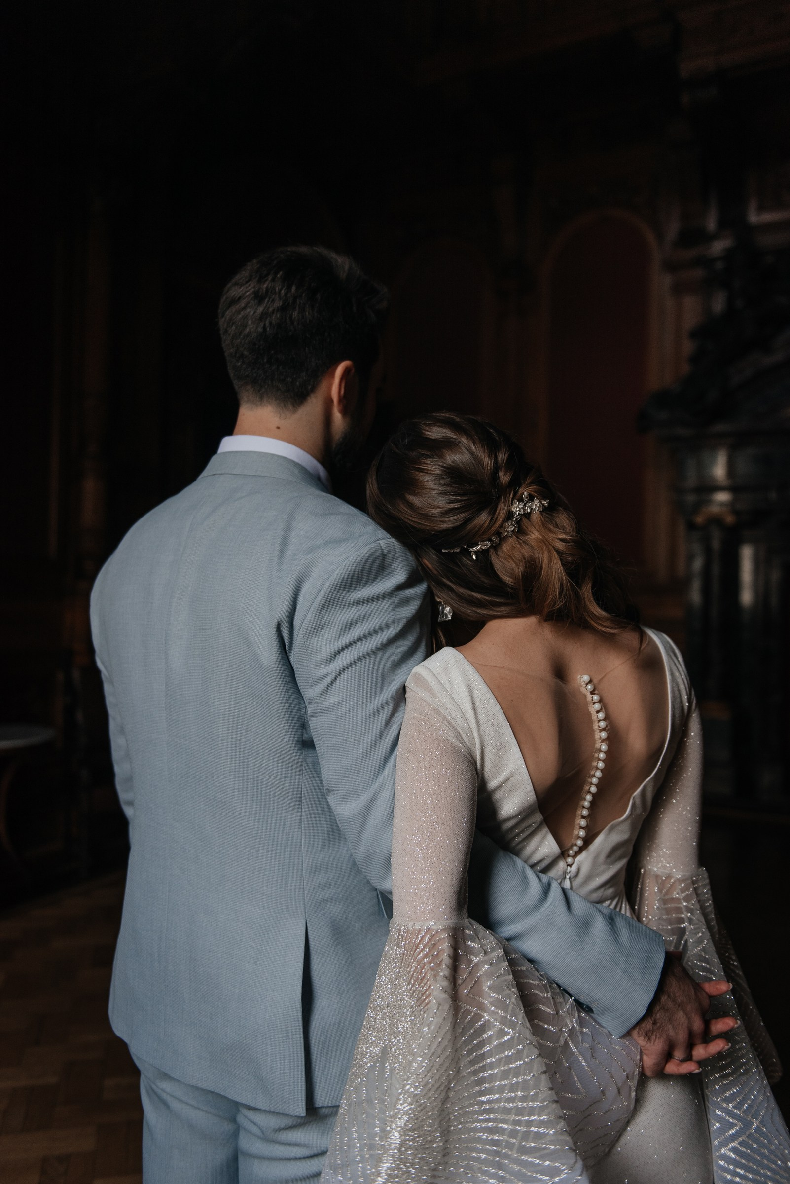 свадебная фотосессия в Доме Архитектора, свадебная фотосессия в особняке Половцева