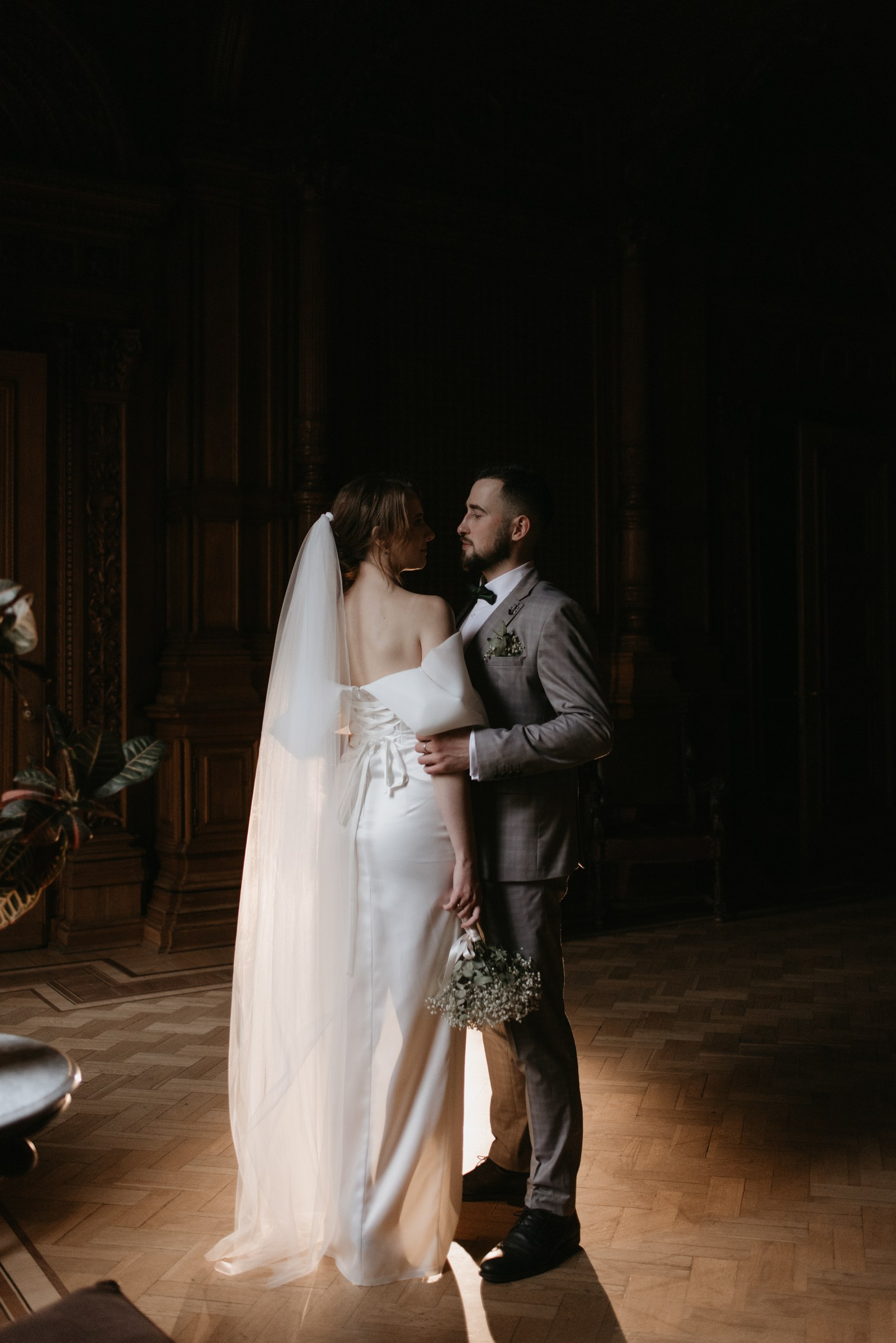 свадебная фотосессия в Доме Архитектора, свадебная фотосессия в особняке Половцева