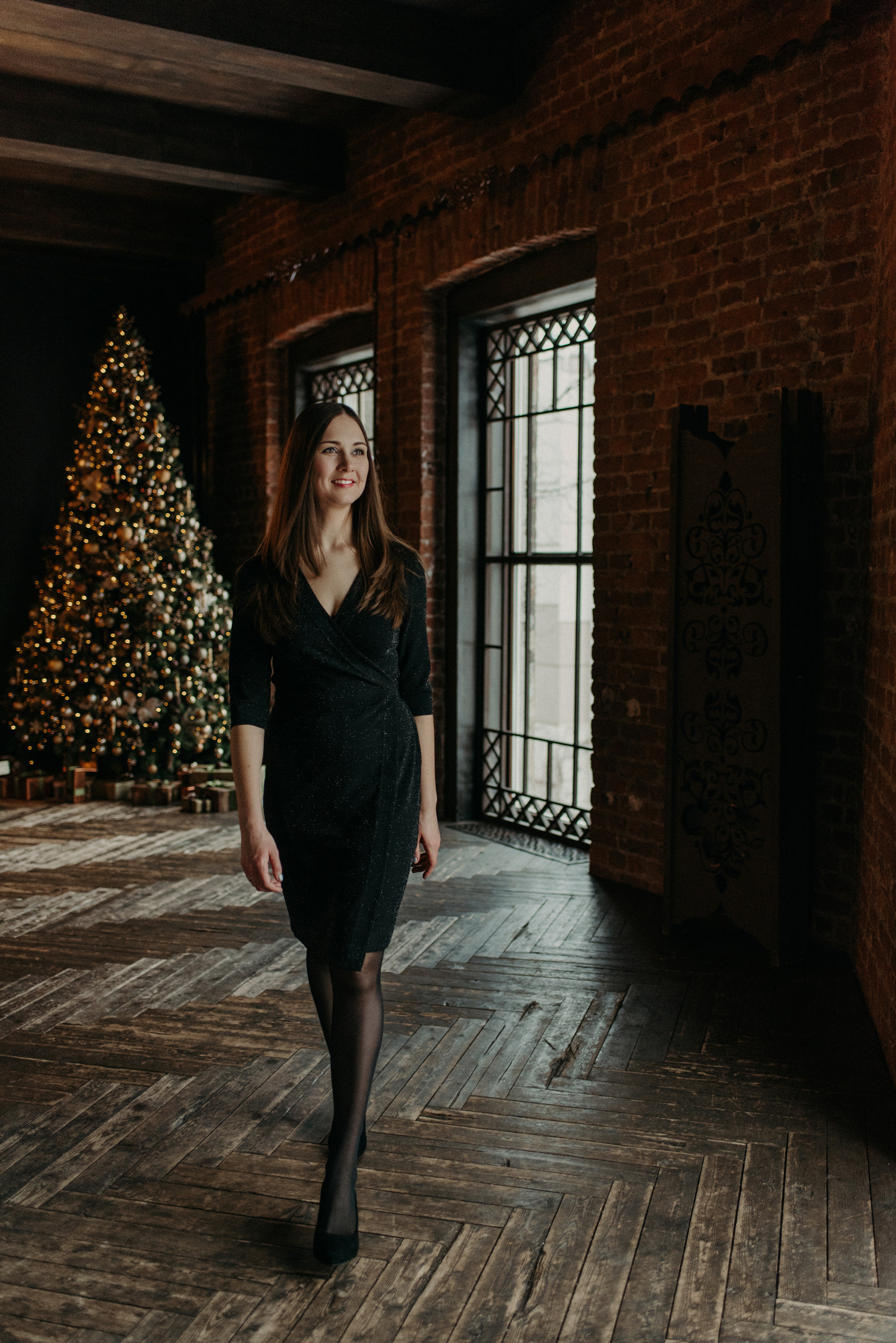 новогодняя фотосессия в студии в спб