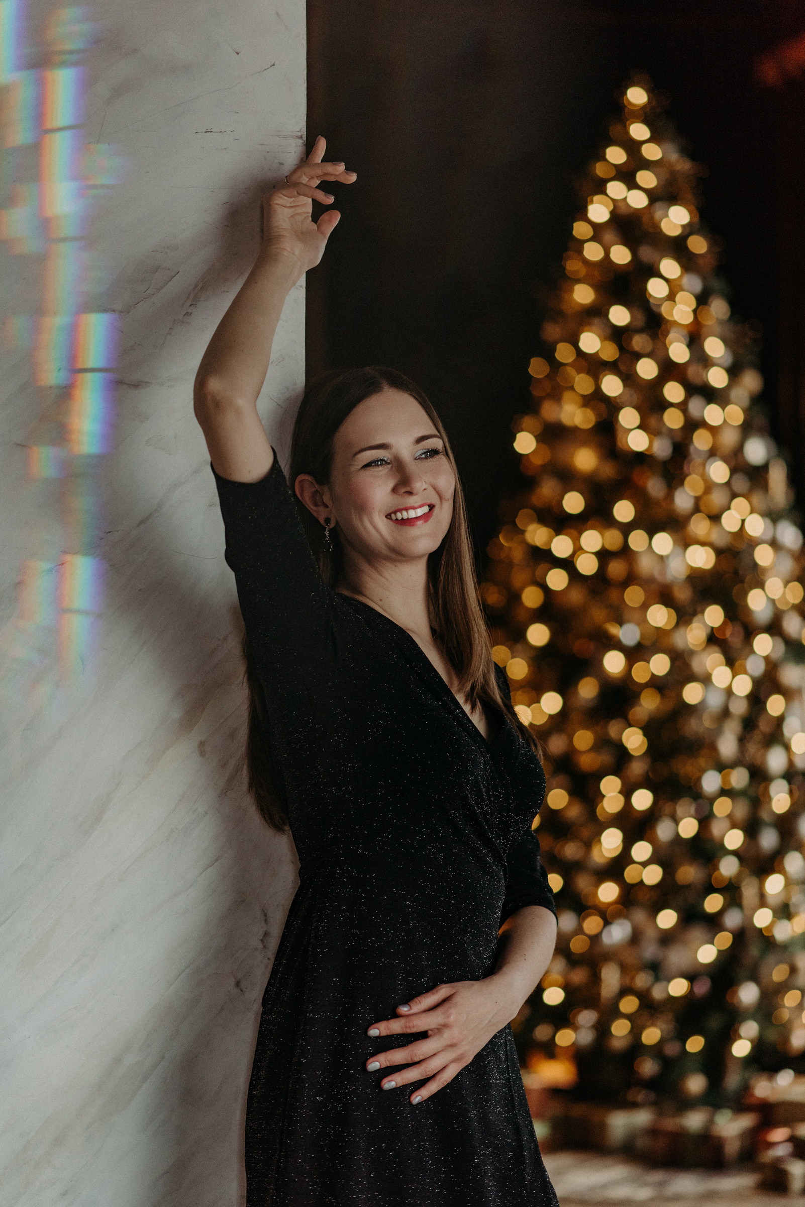 новогодняя фотосессия в студии в спб