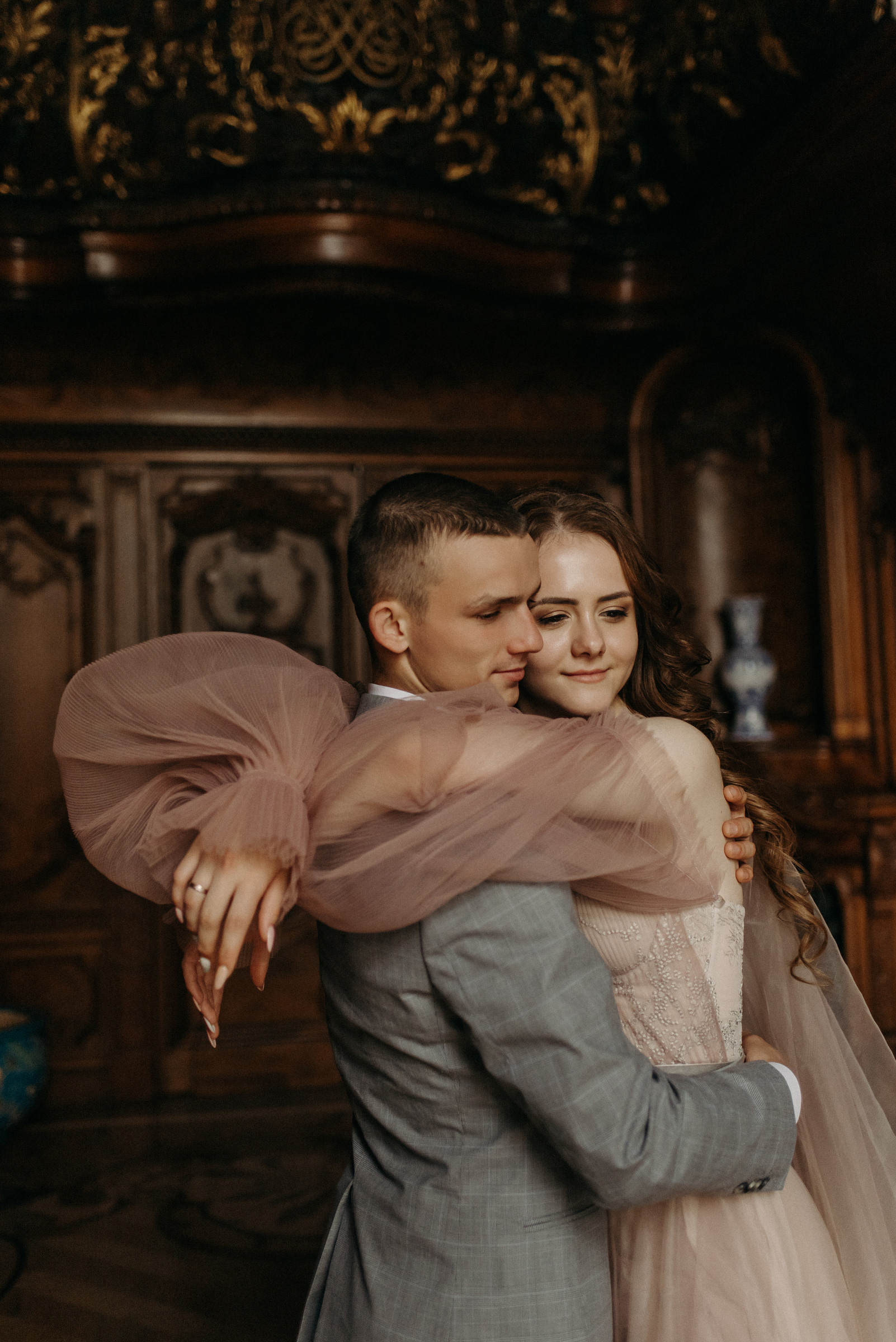 свадебная фотосессия в Доме Архитектора