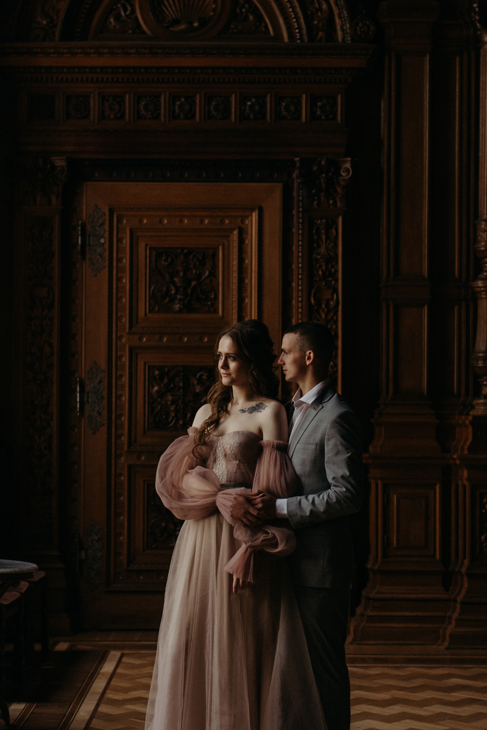 свадебная фотосессия в Доме Архитектора