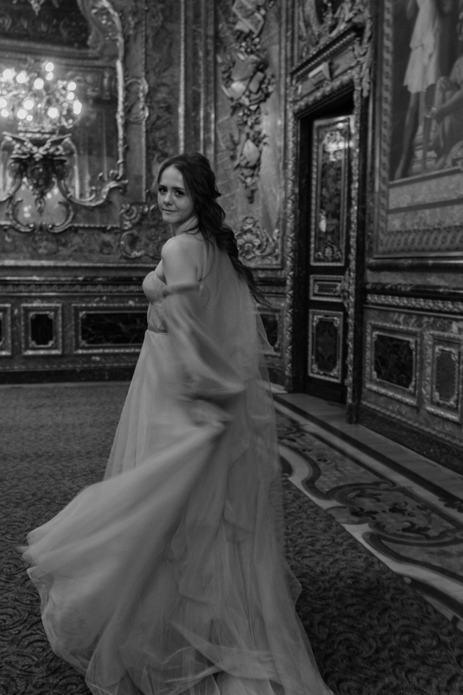 свадебная фотосессия в Доме Архитектора