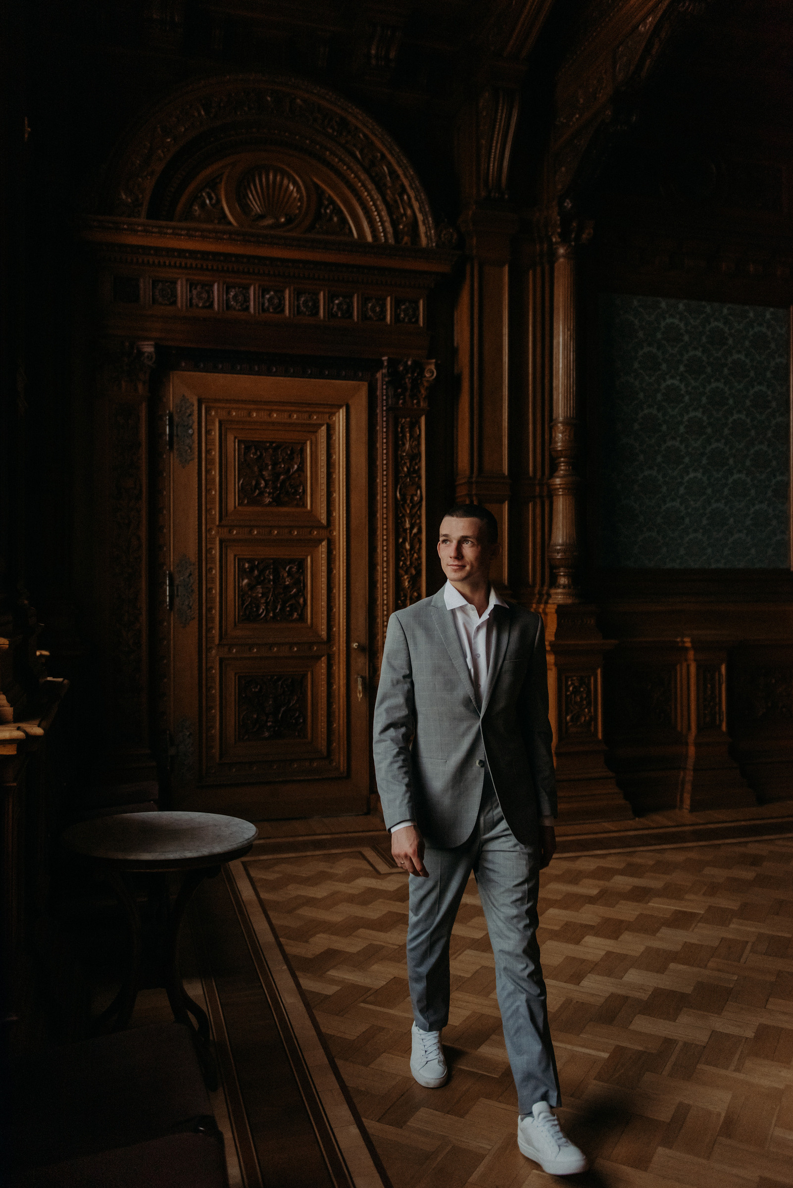 свадебная фотосессия в Доме Архитектора