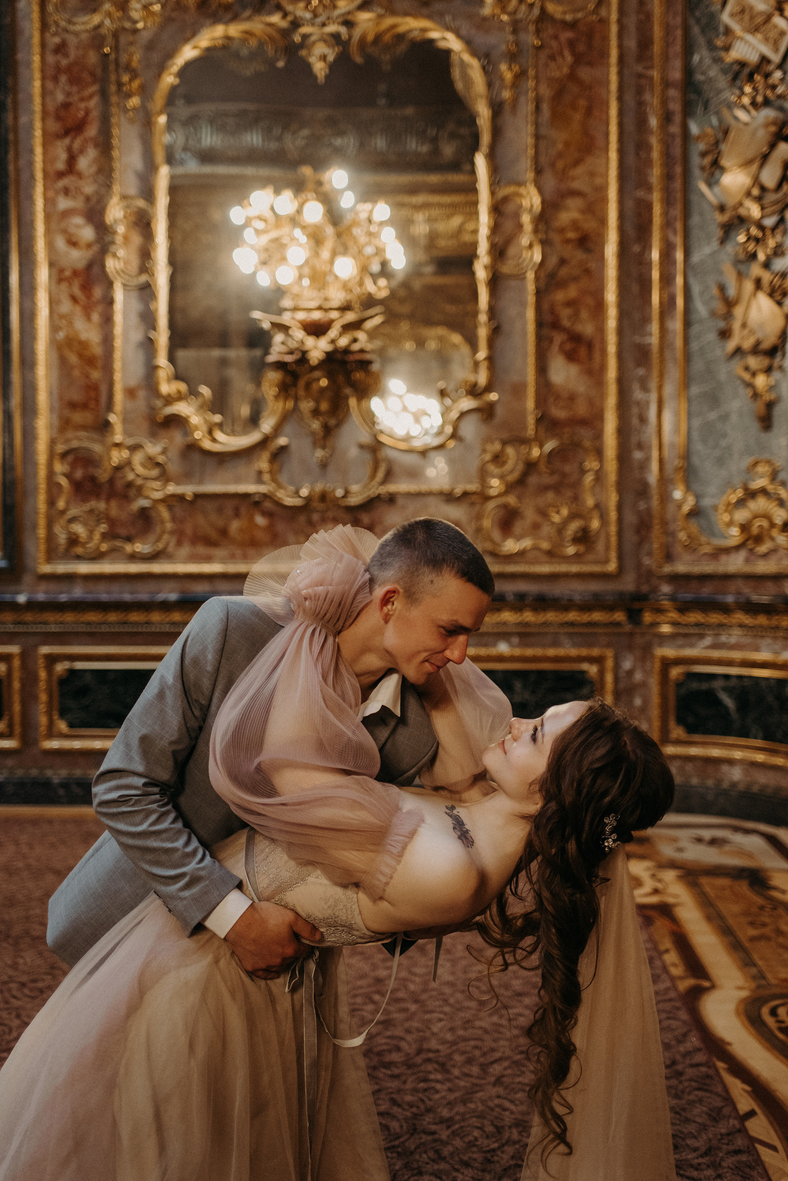 свадебная фотосессия в Доме Архитектора