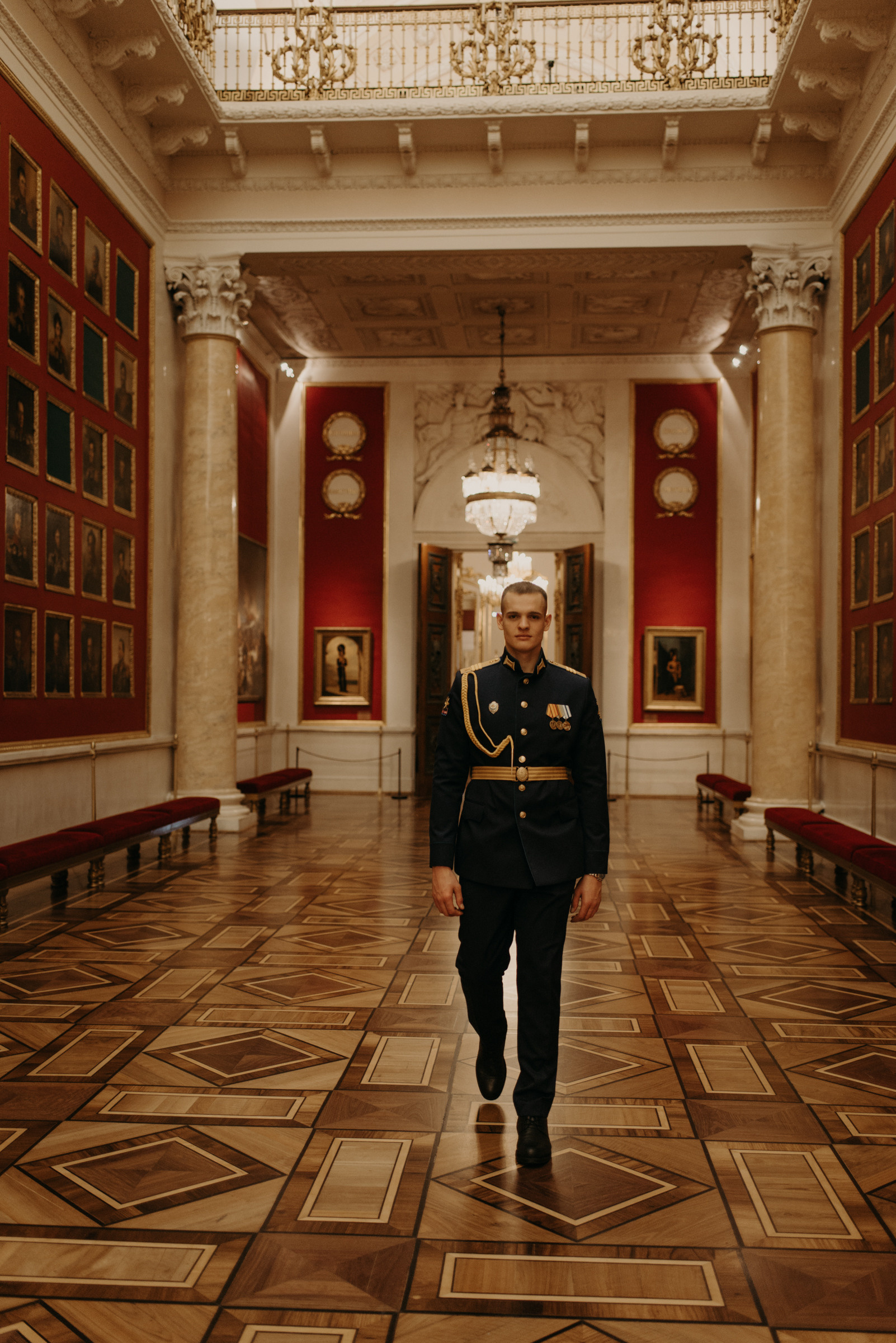 свадебная фотосессия в Эрмитаже