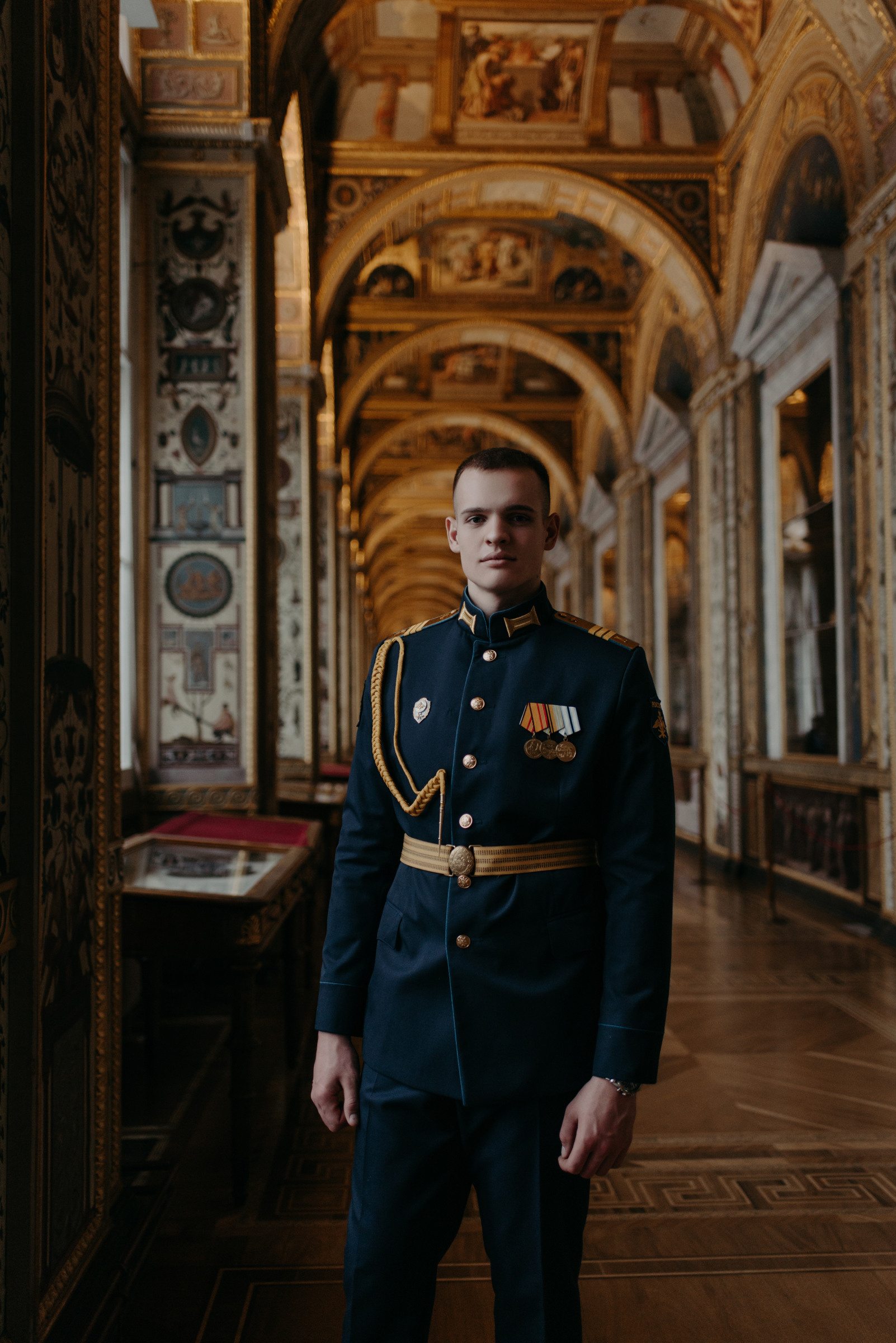 свадебная фотосессия в Эрмитаже