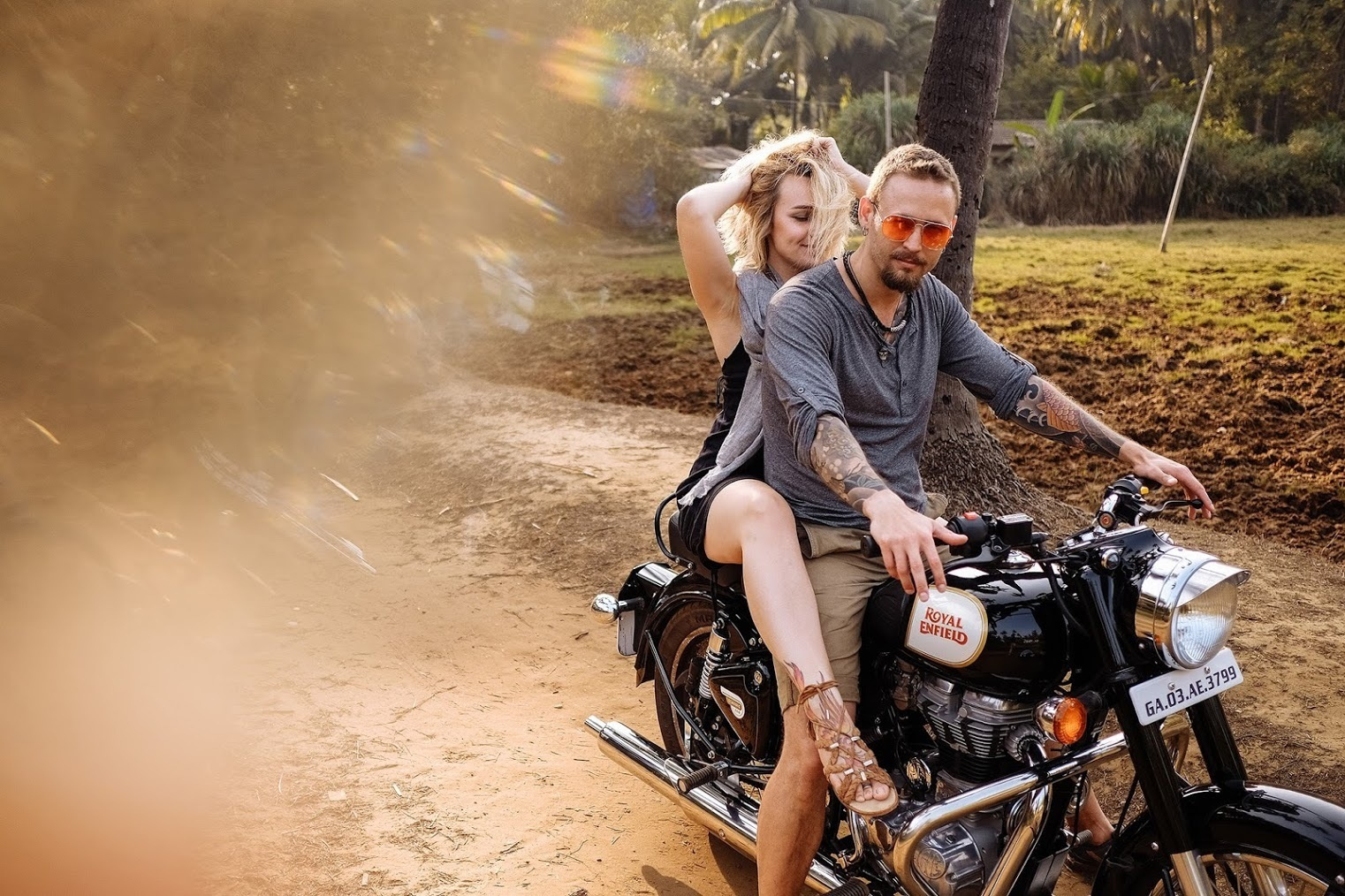 Мы с Ксюшей в Гоа. Фотограф Игорь Цаплин