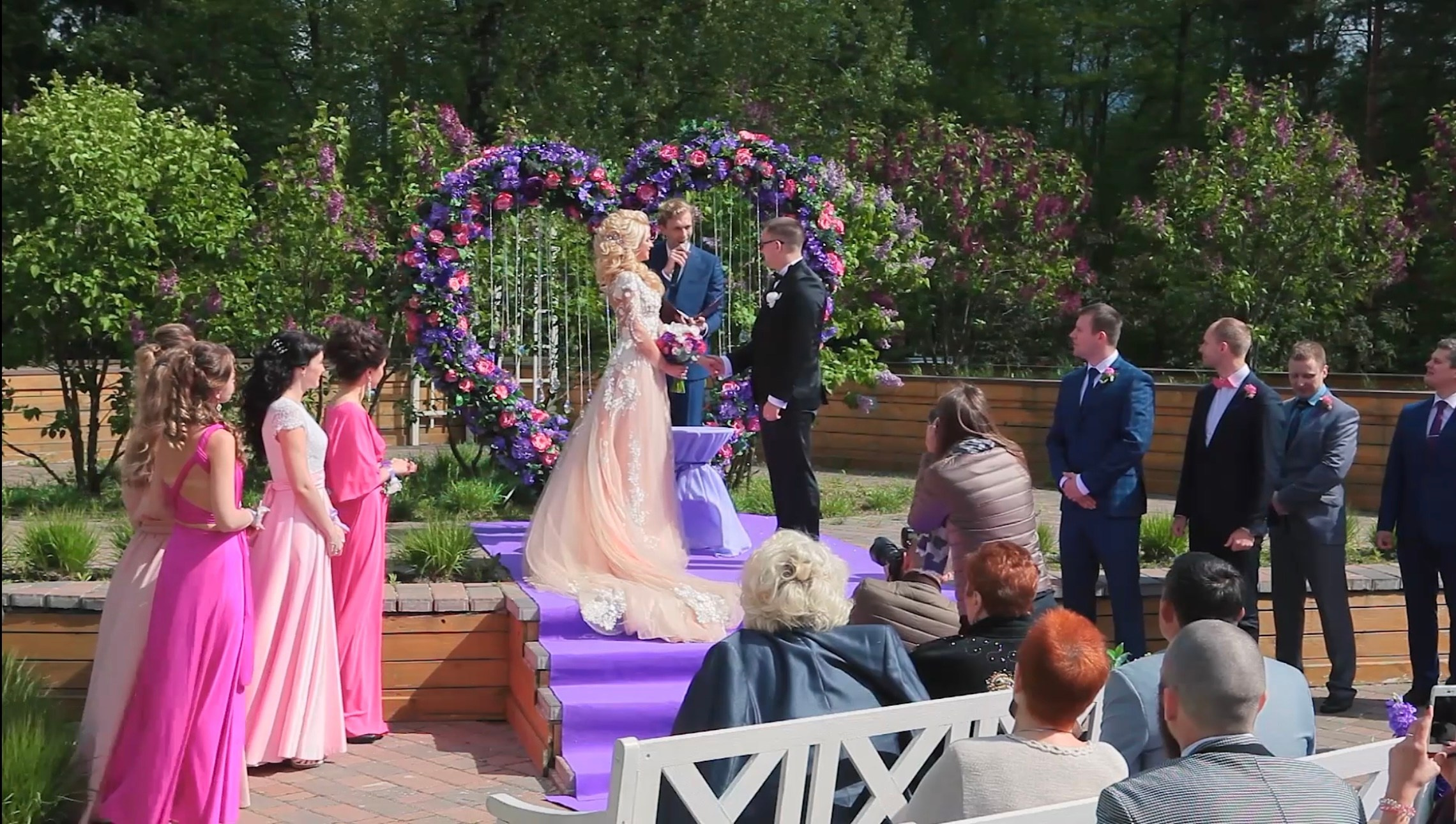 Свадебный регистратор. Выездные регистрации