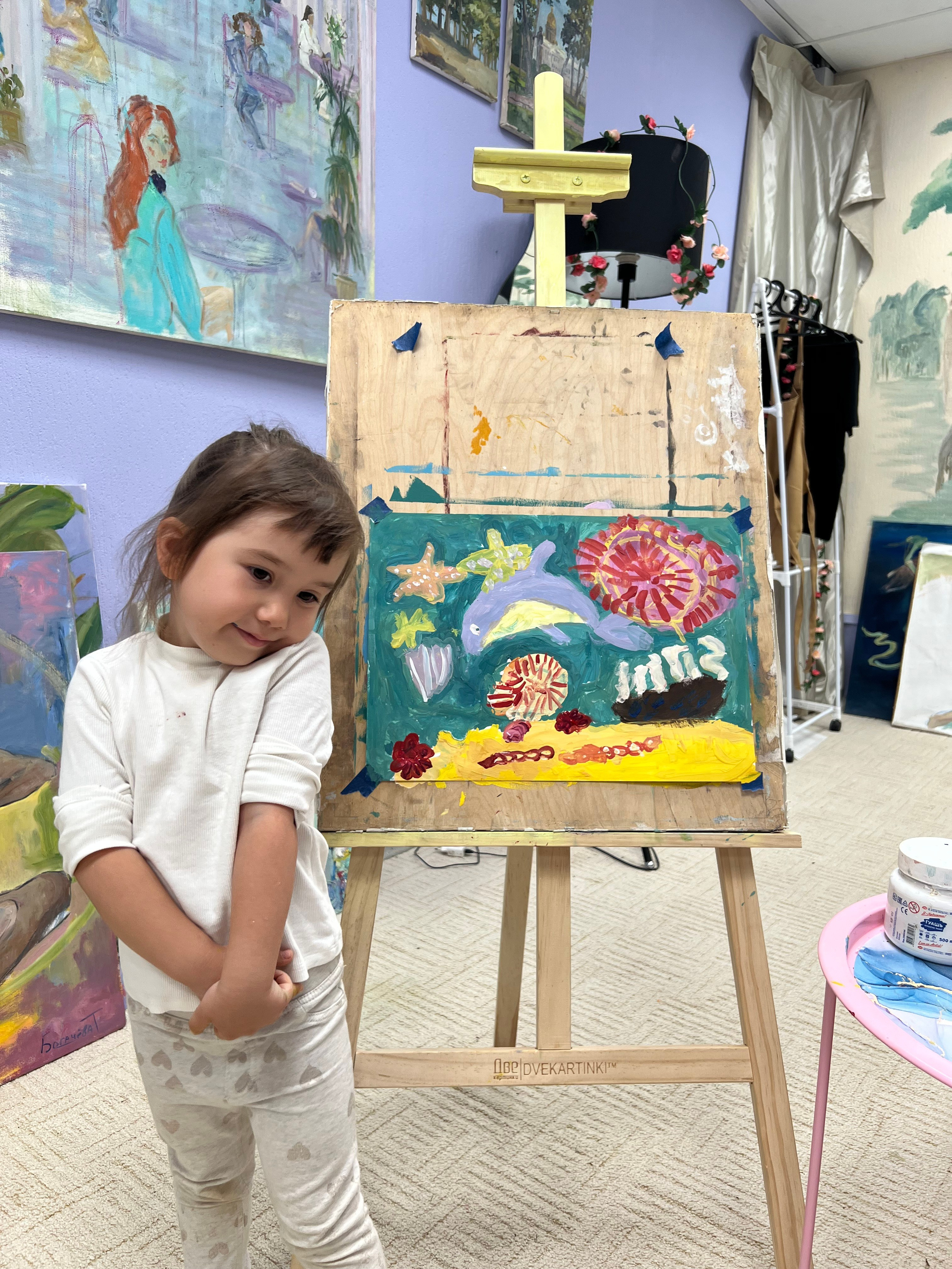 Обучение для детей и взрослых. Школа рисования Океан для детей и взрослых в Самаре