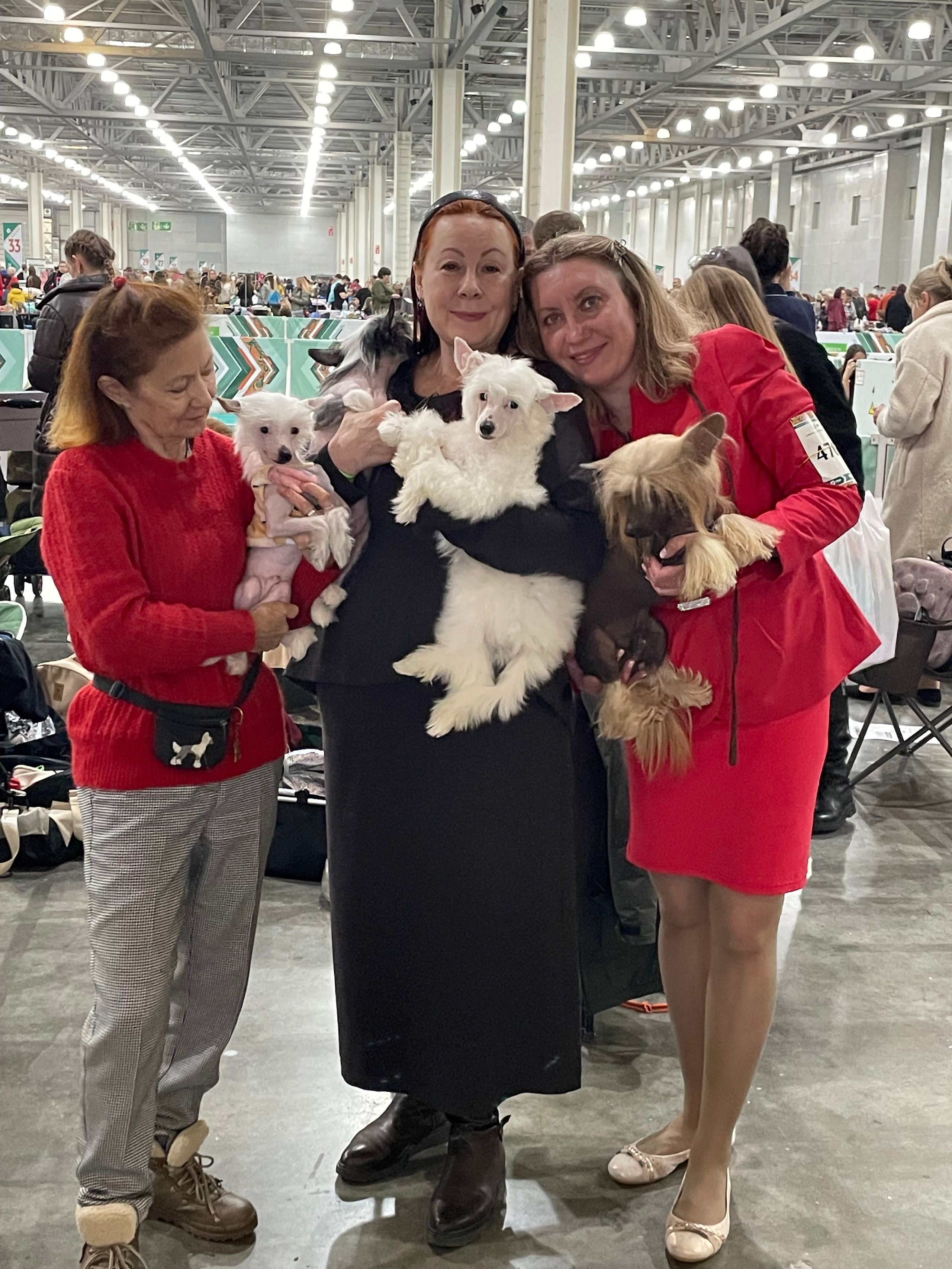 Мария Зарипова (Laisan Island), Ольга Петрова (Poale Ell), Татьяна Жуковская (Alfa Laval)