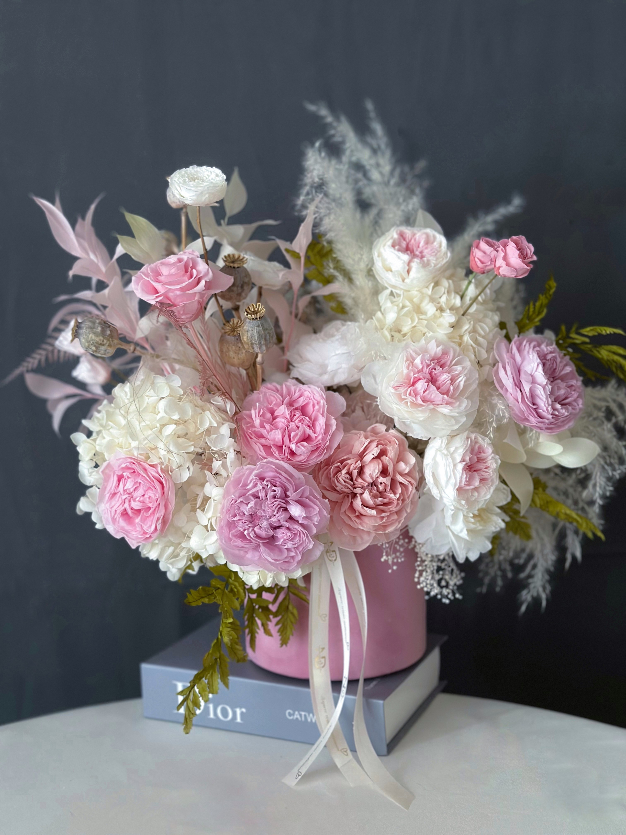 Витрина. Стабилизированные цветы Букеты Москва