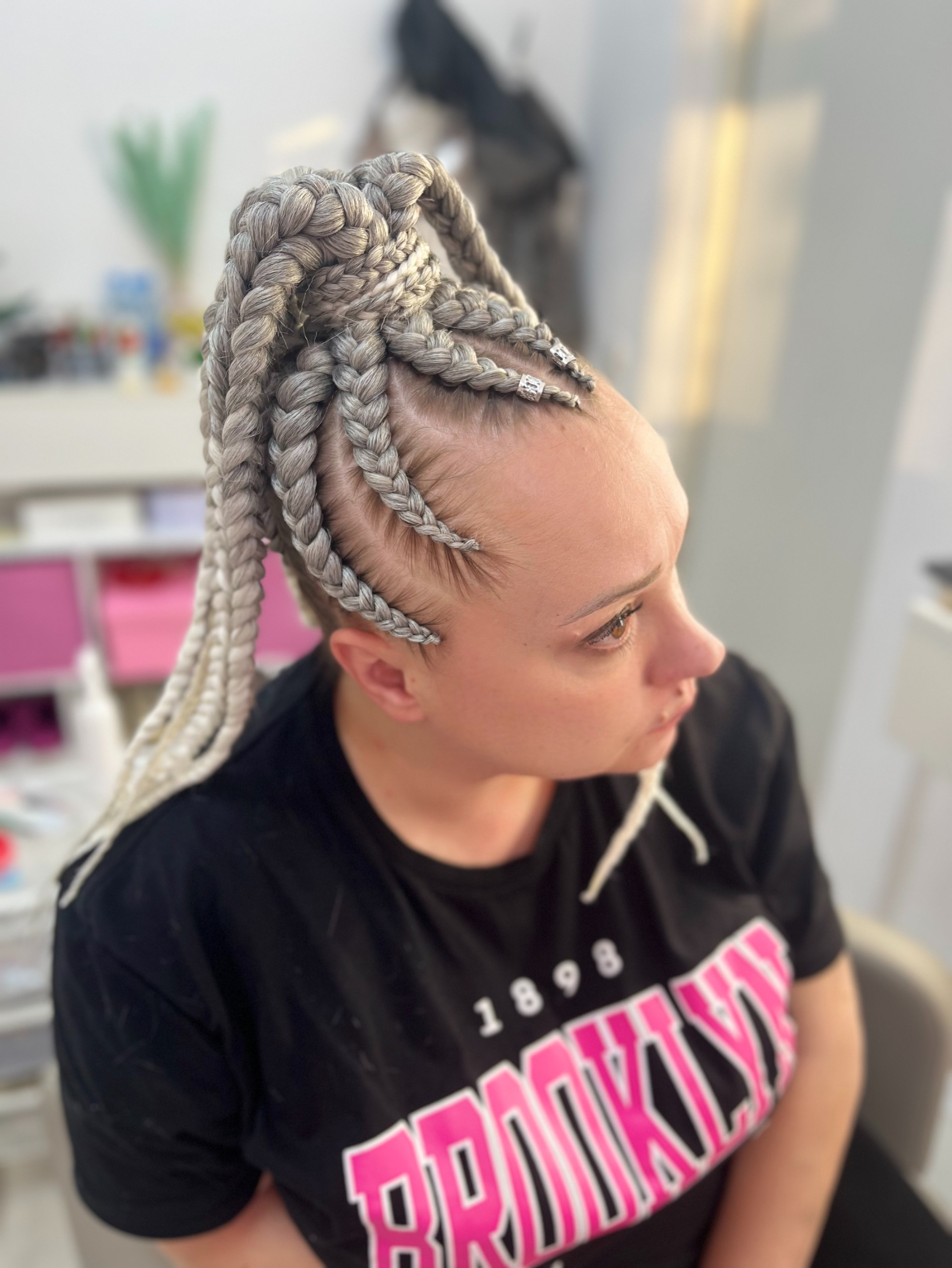 Афрокосы, брейды с канекалоном в Москве