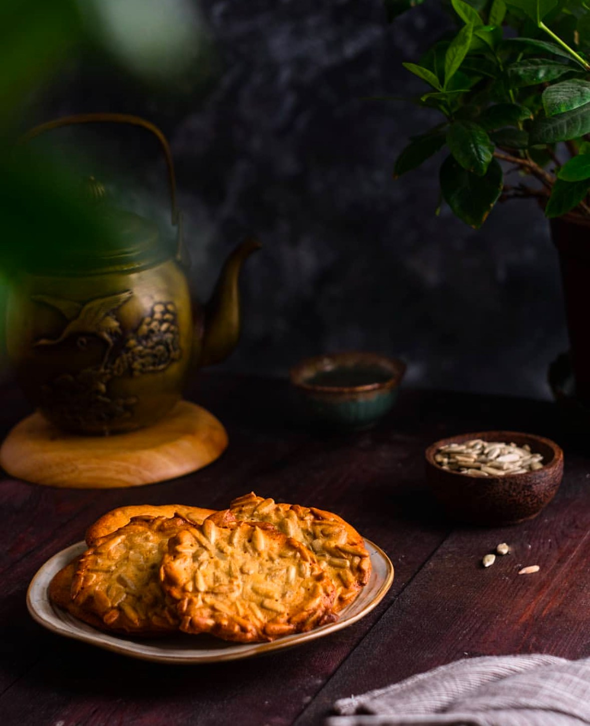 Китайское печенье с семечками. Александра Чекалина Предметный фотограф Барнаул