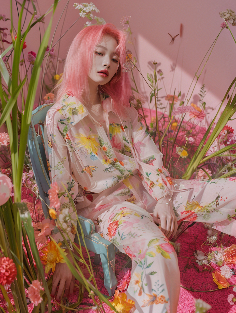 Цветы. AI художник и фотограф Ольга Косина