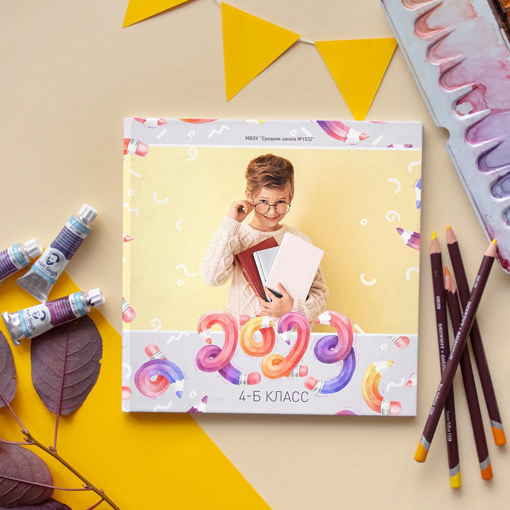 Цветные карандаши. GOTRA — выпускные альбомы в Тюмени