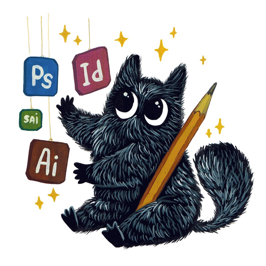 Пушистый Нечто — фантазии Ван Гога. Мира (жы!) и Наваждения