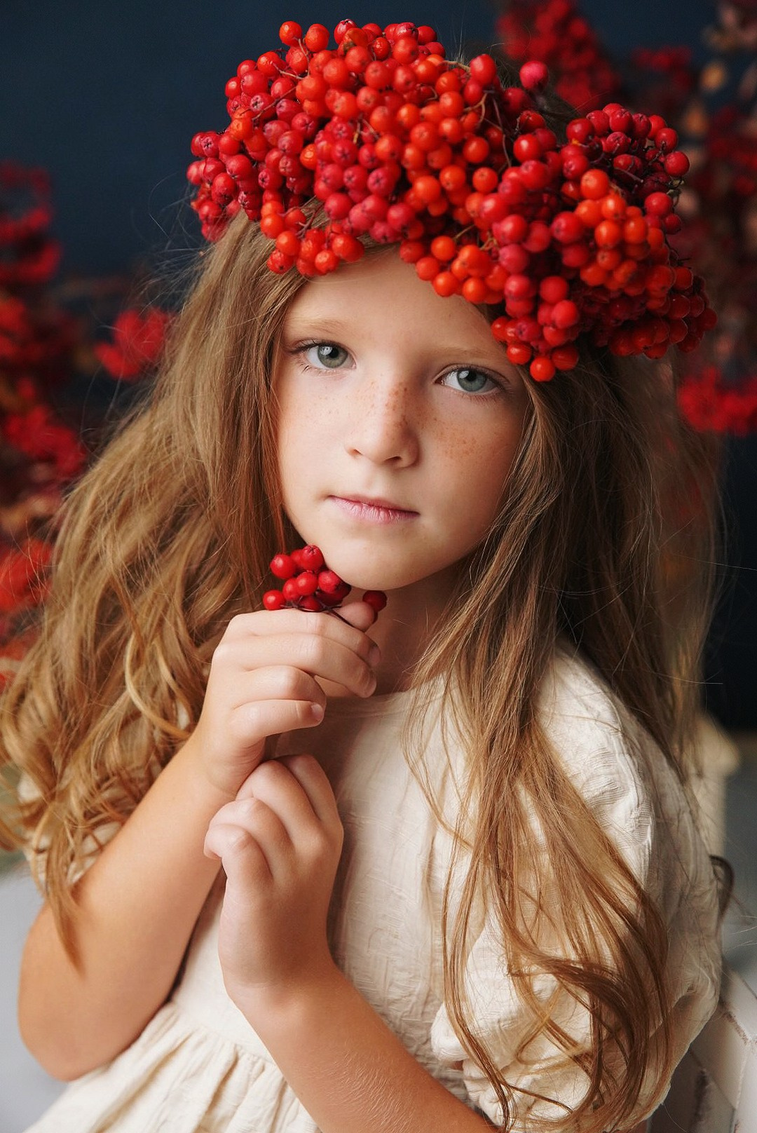 Рябина. Фотограф новорожденных. Семейный и детский фотограф в городе Сургуте