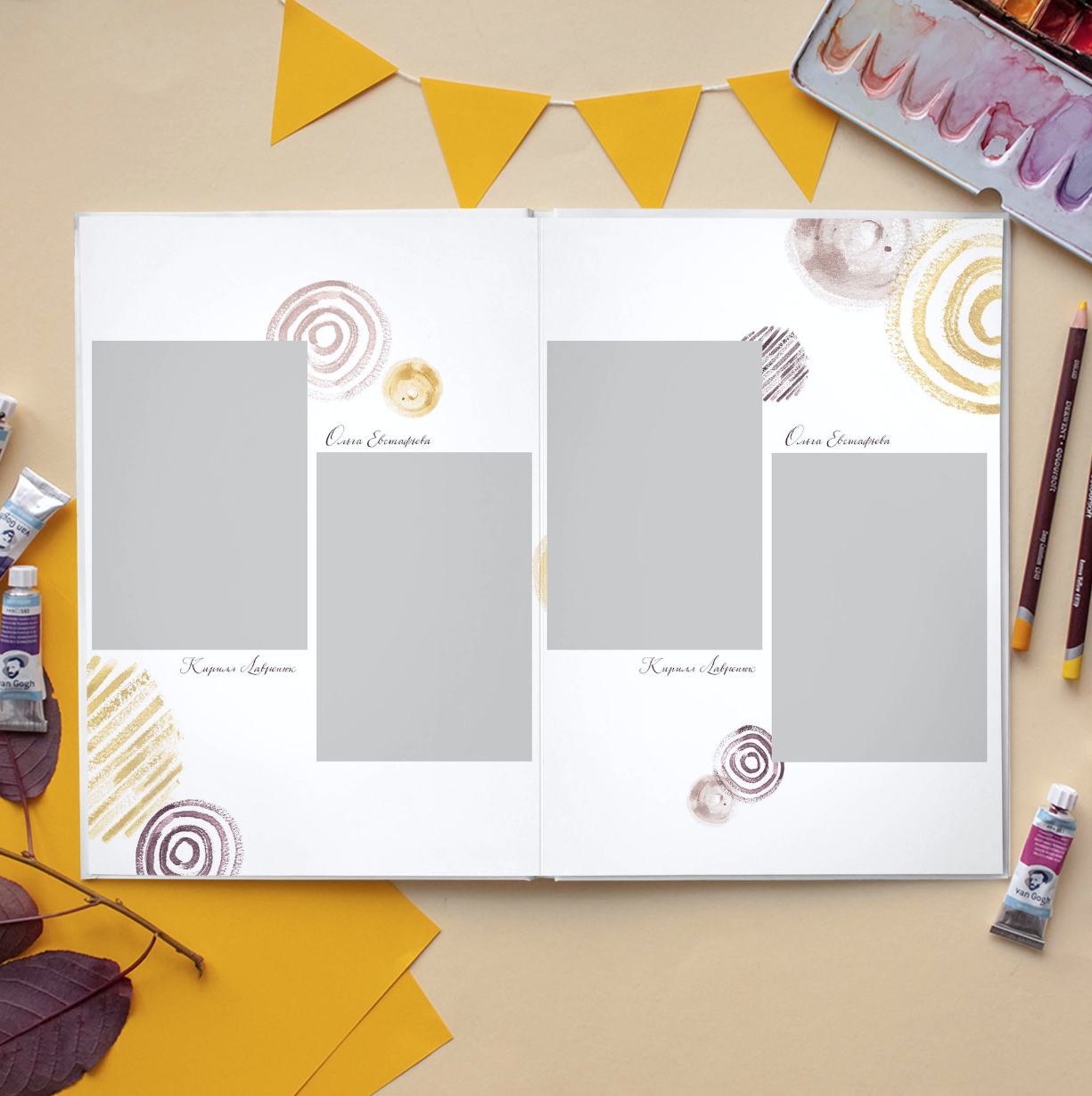 Дизайн фотокниг для 1-4 классов. Фотоальбомы для выпускников школ и детских садов в Республике Алтай и за её пределами