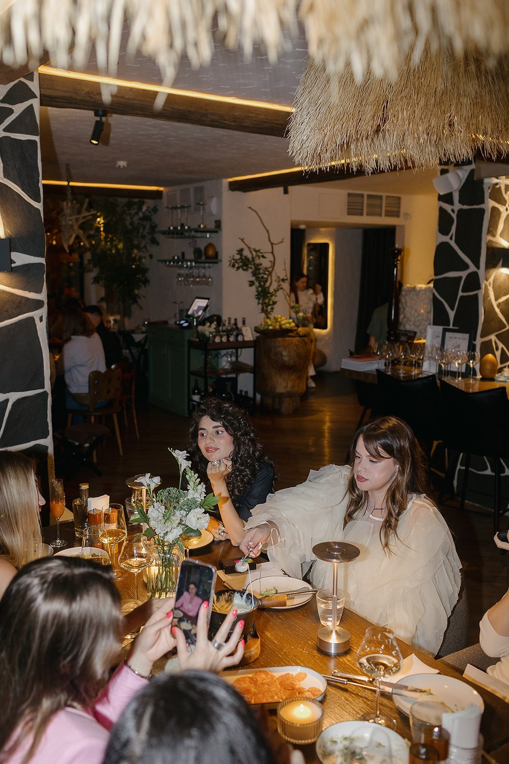 Ужин в CoCo Chalet. RetroChic Фото