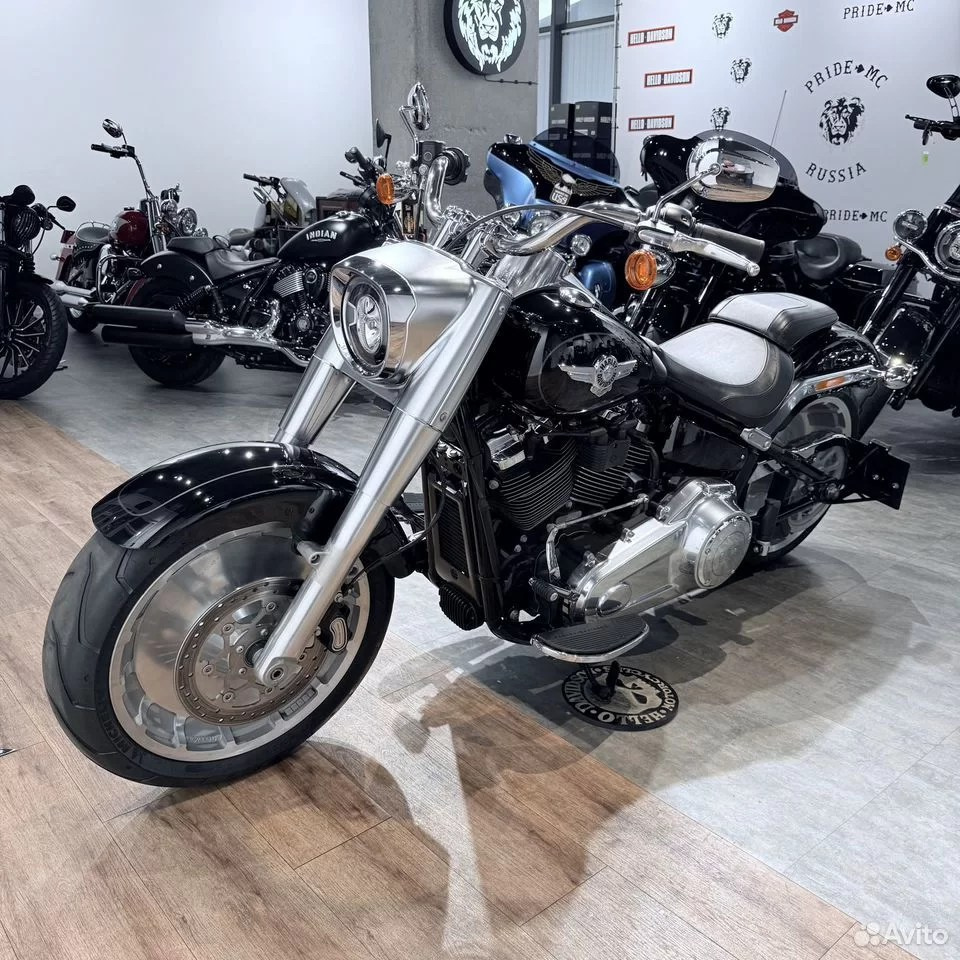 2018 Fat Boy 114 АВS Vivid Вlаck. Hello Davidson, Москва. Только хорошие мотоциклы…