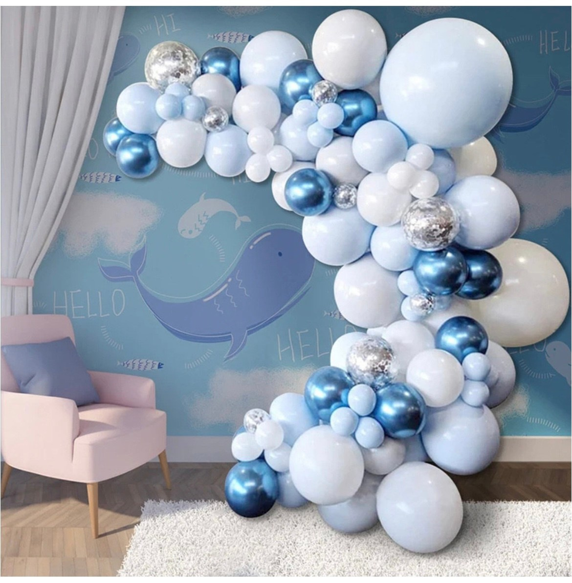 Тортики, шарики на годики. Детская фотостудия в Санкт-Петербурге