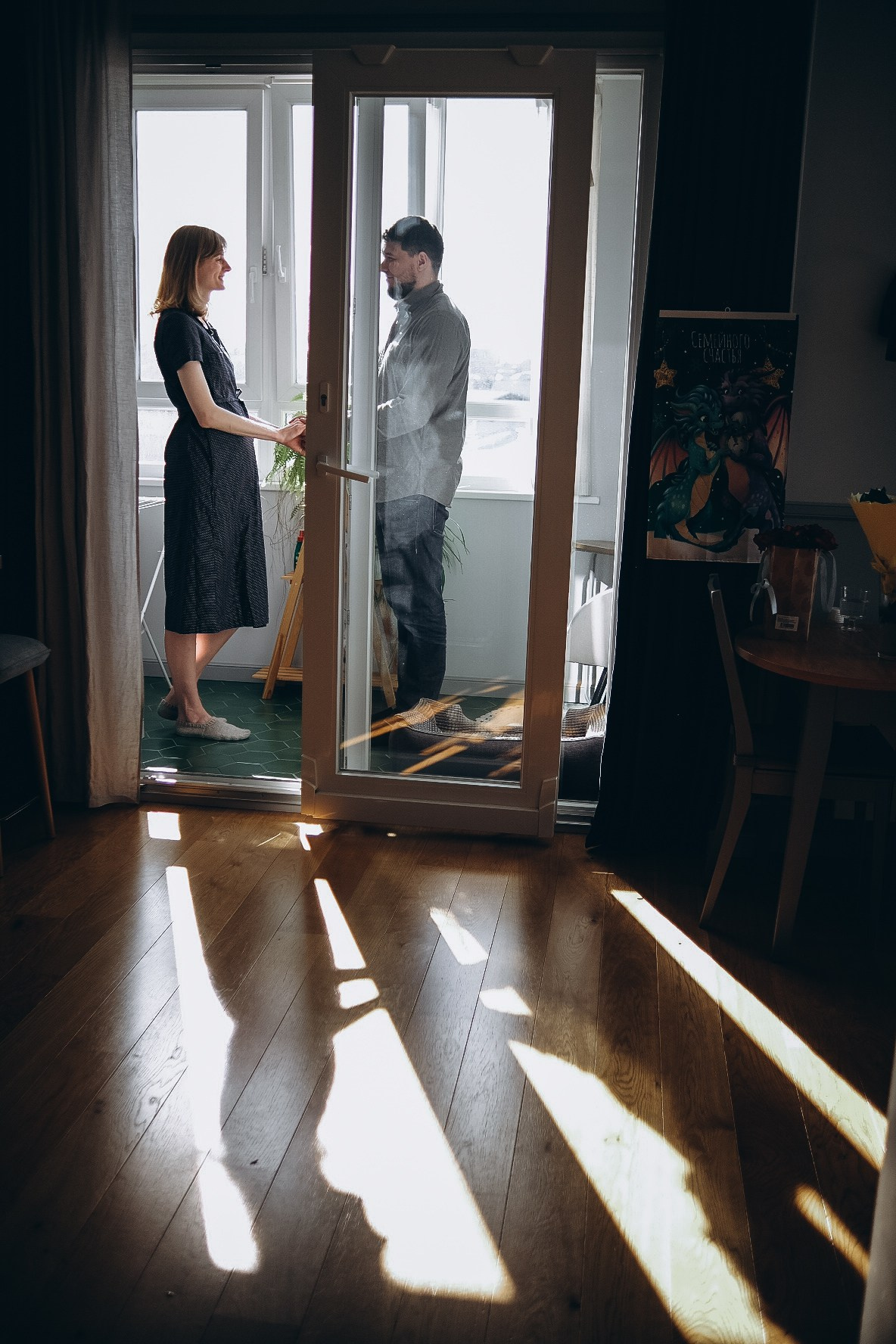 Анна и Арсений. Семейный детский ньюборн фотограф в Москве Марта Петрова