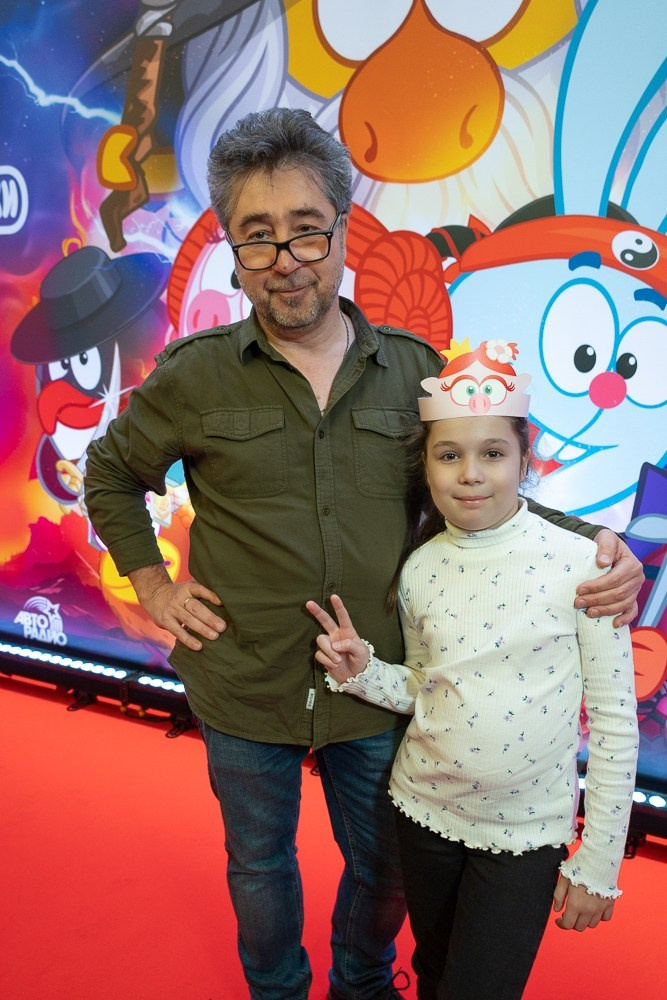 Репортаж с премьеры мультфильма «Смешарики снимают кино» в кинотеатре "Художественный"