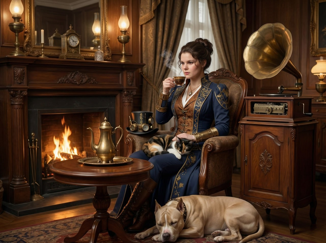 Стимпанк. Шаблоны и дизайны выпускных альбомов и фотокниг