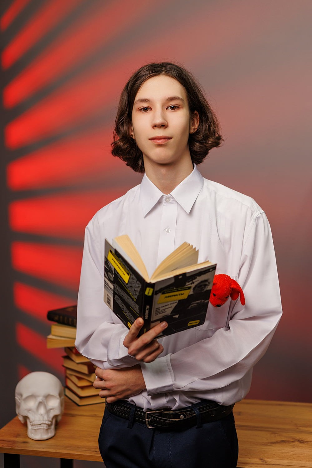 Студийная фотосессия для альбома 14 гимназия 9б. СИГМА | Студия выпускных альбомов Красноярск