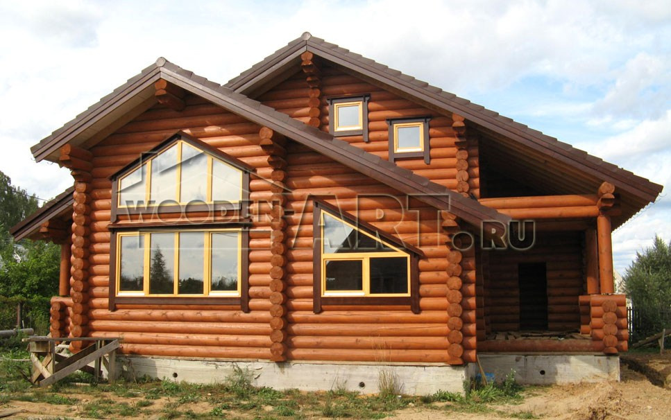 «Сурмеево» 197 кв. м. Проекты деревянных домов