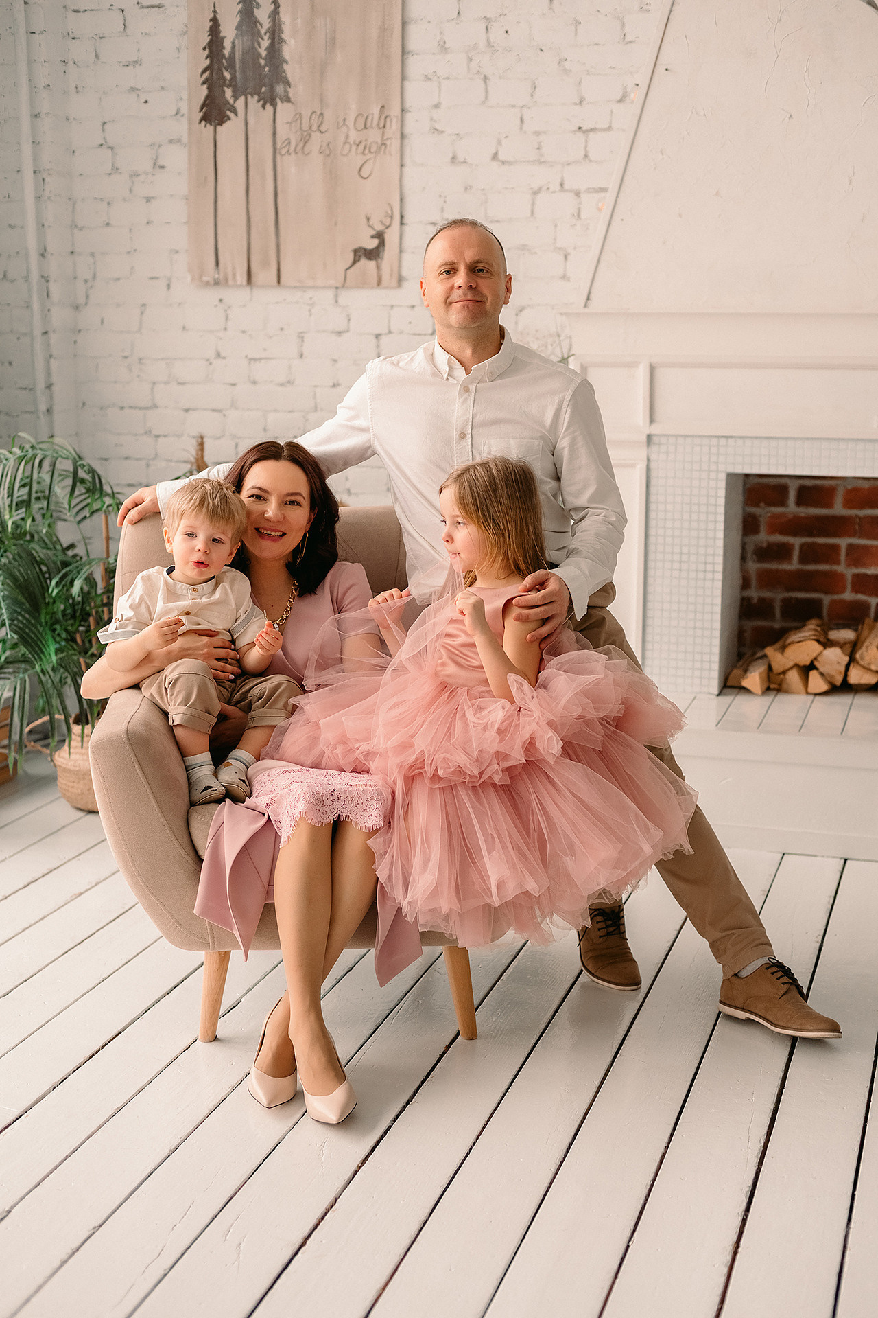 Фотосессия большой семьи в Санкт-Петербурге. Фотограф Юлия Кондратьева